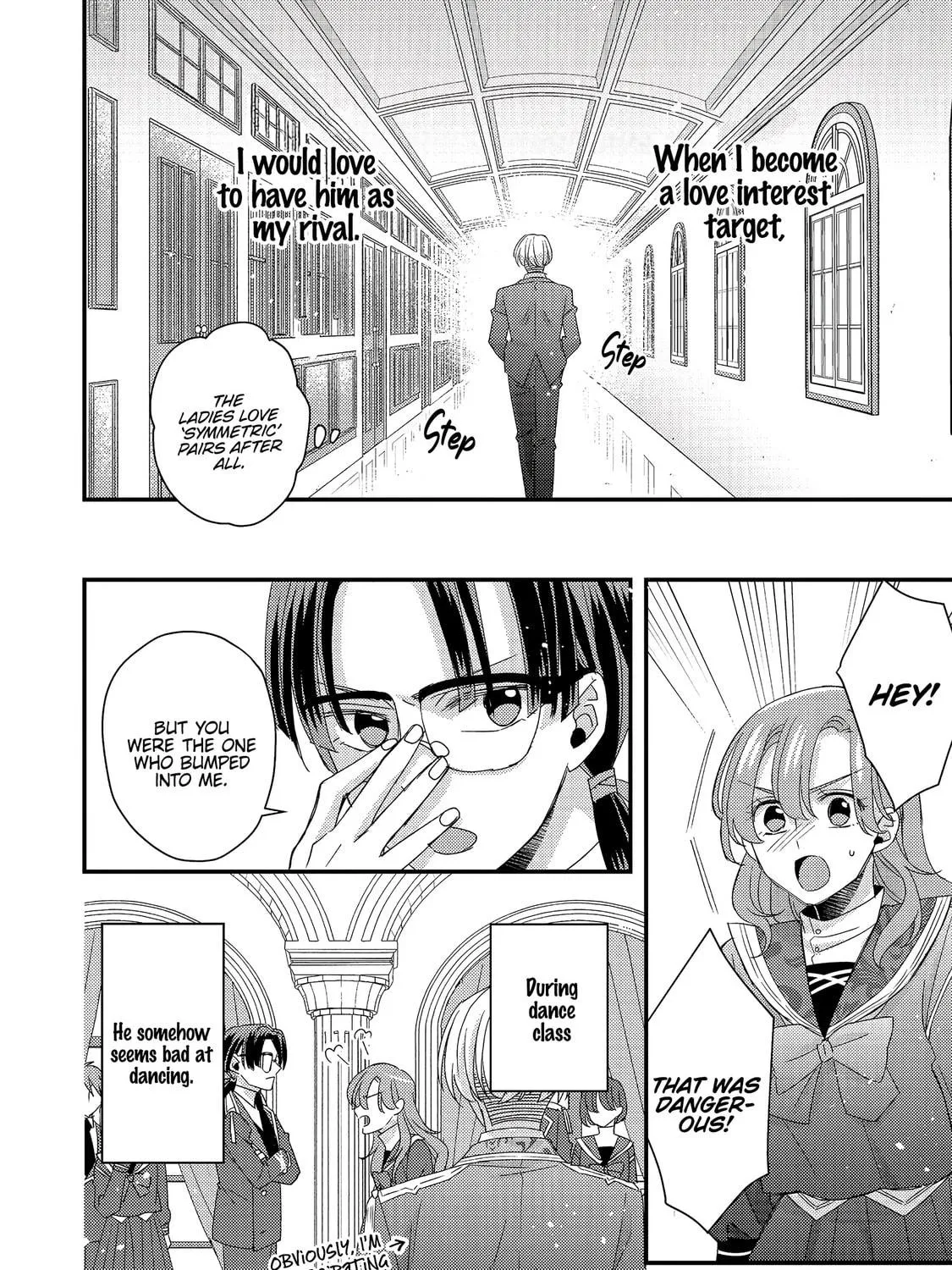 The villainess who is no better than an extra cross-dresses to be a love interest Chapter 5 page 49 - 