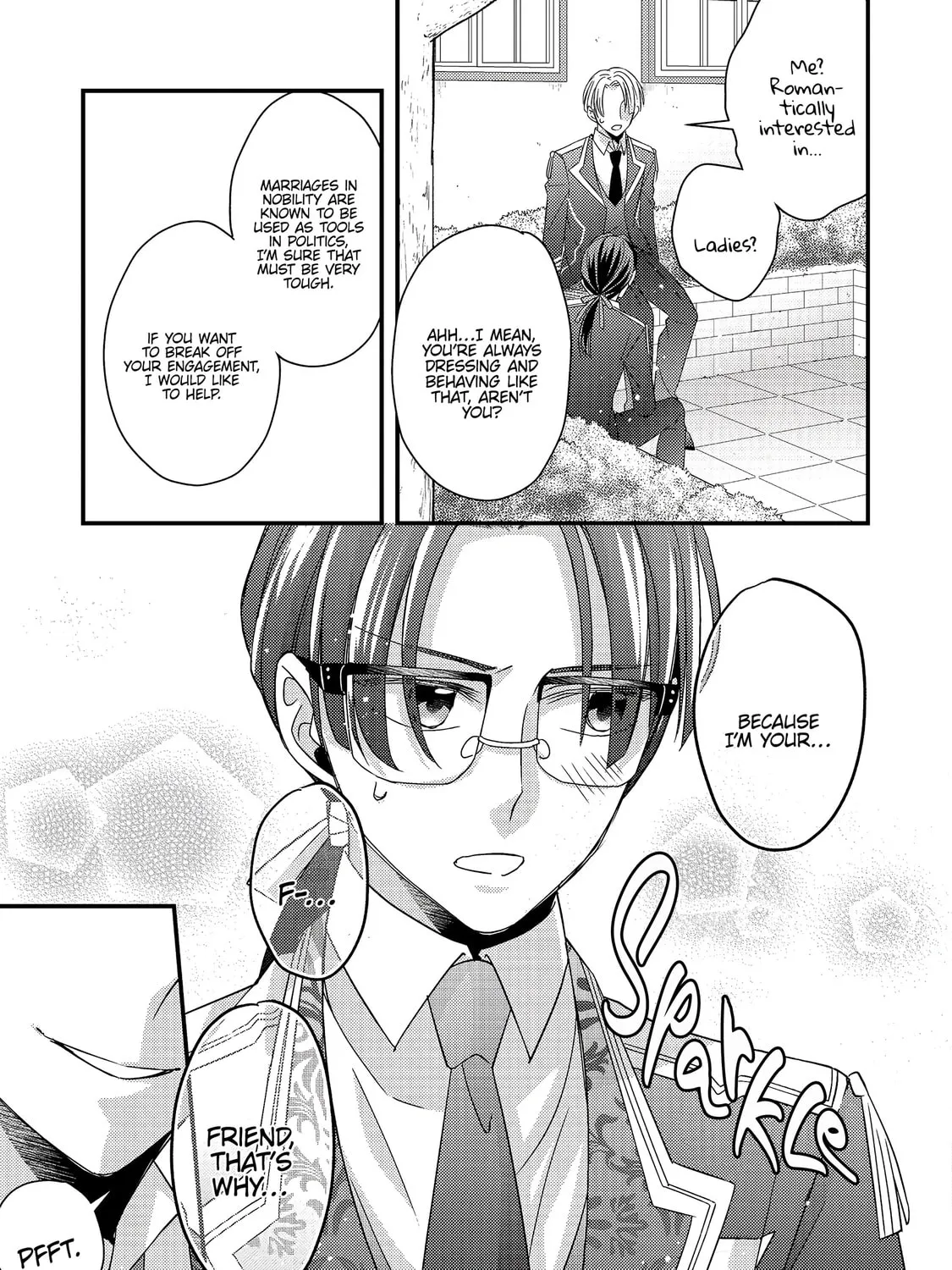 The villainess who is no better than an extra cross-dresses to be a love interest Chapter 5 page 67 - 