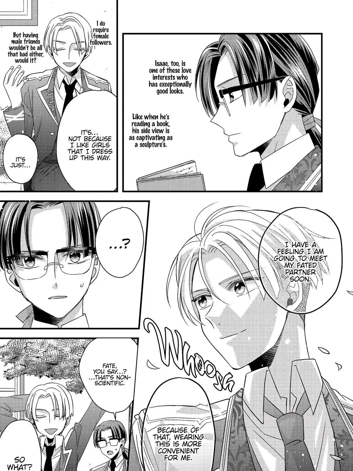 The villainess who is no better than an extra cross-dresses to be a love interest Chapter 5 page 71 - 