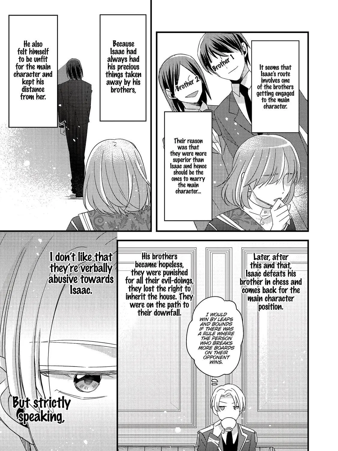 The villainess who is no better than an extra cross-dresses to be a love interest Chapter 5 page 83 - 