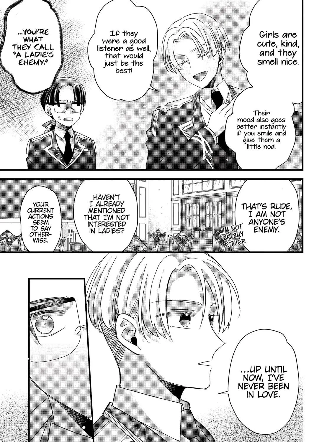 The villainess who is no better than an extra cross-dresses to be a love interest Chapter 5 page 95 - 