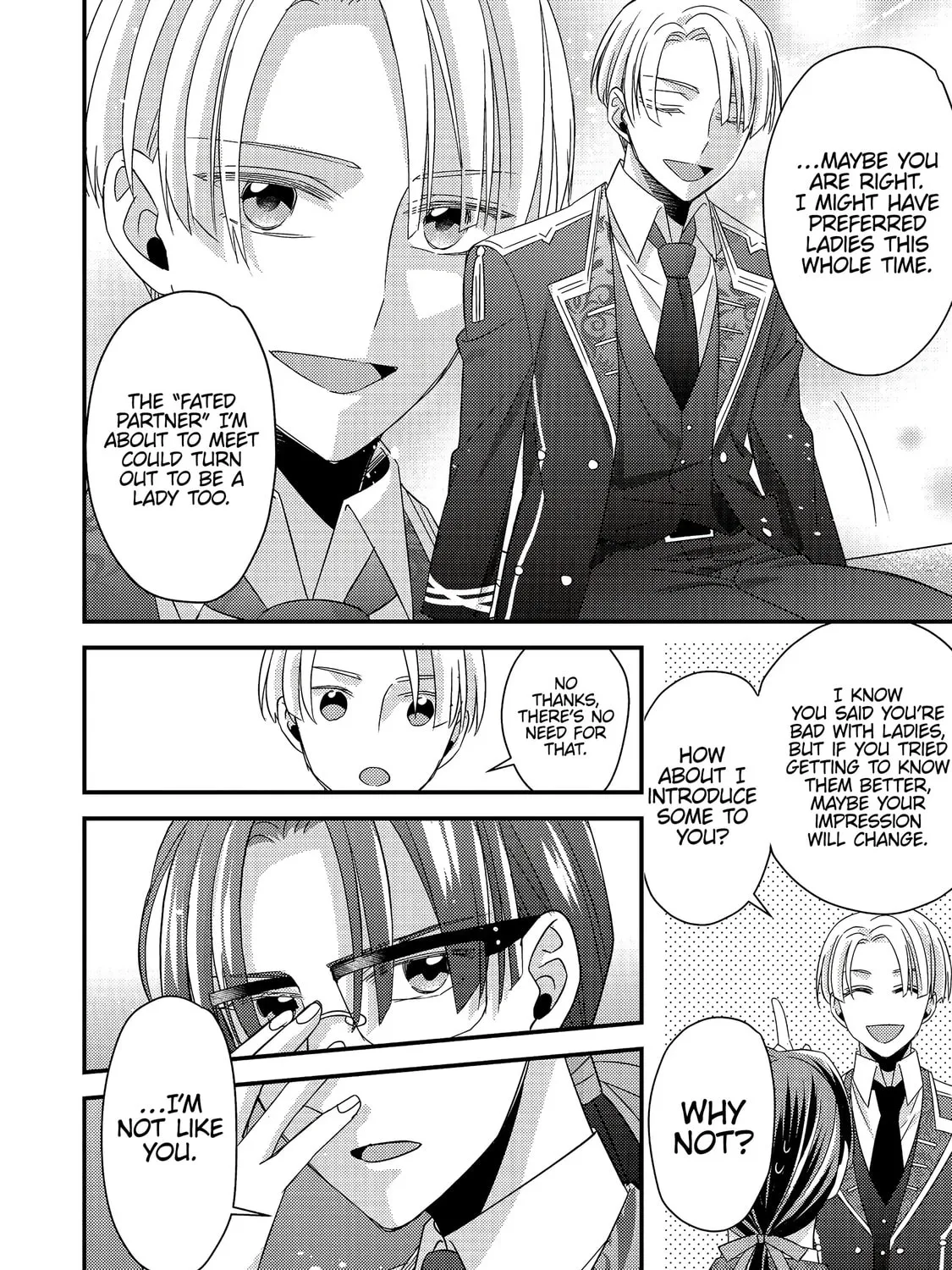The villainess who is no better than an extra cross-dresses to be a love interest Chapter 5 page 97 - 