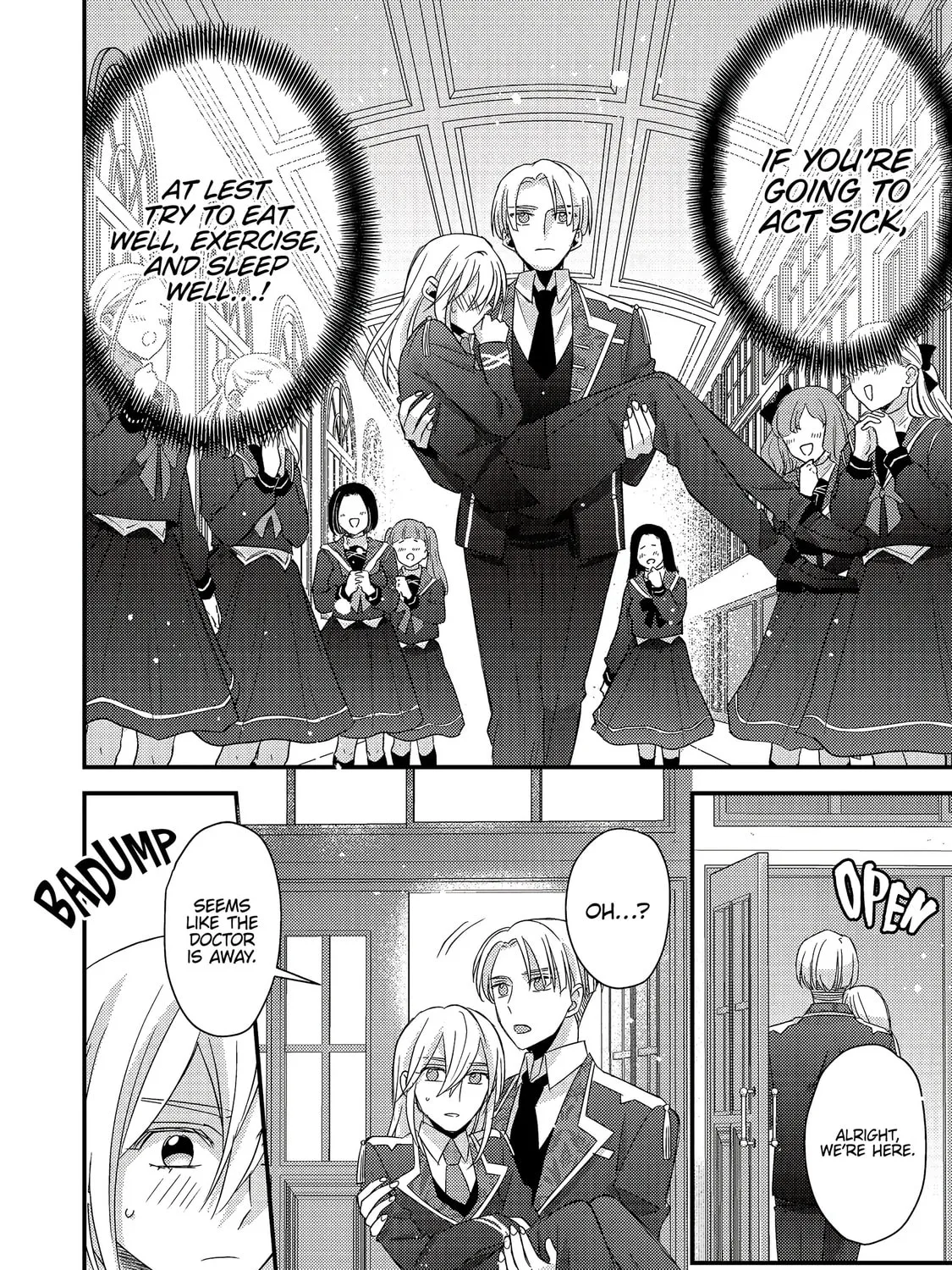 The villainess who is no better than an extra cross-dresses to be a love interest Chapter 6 page 33 - 