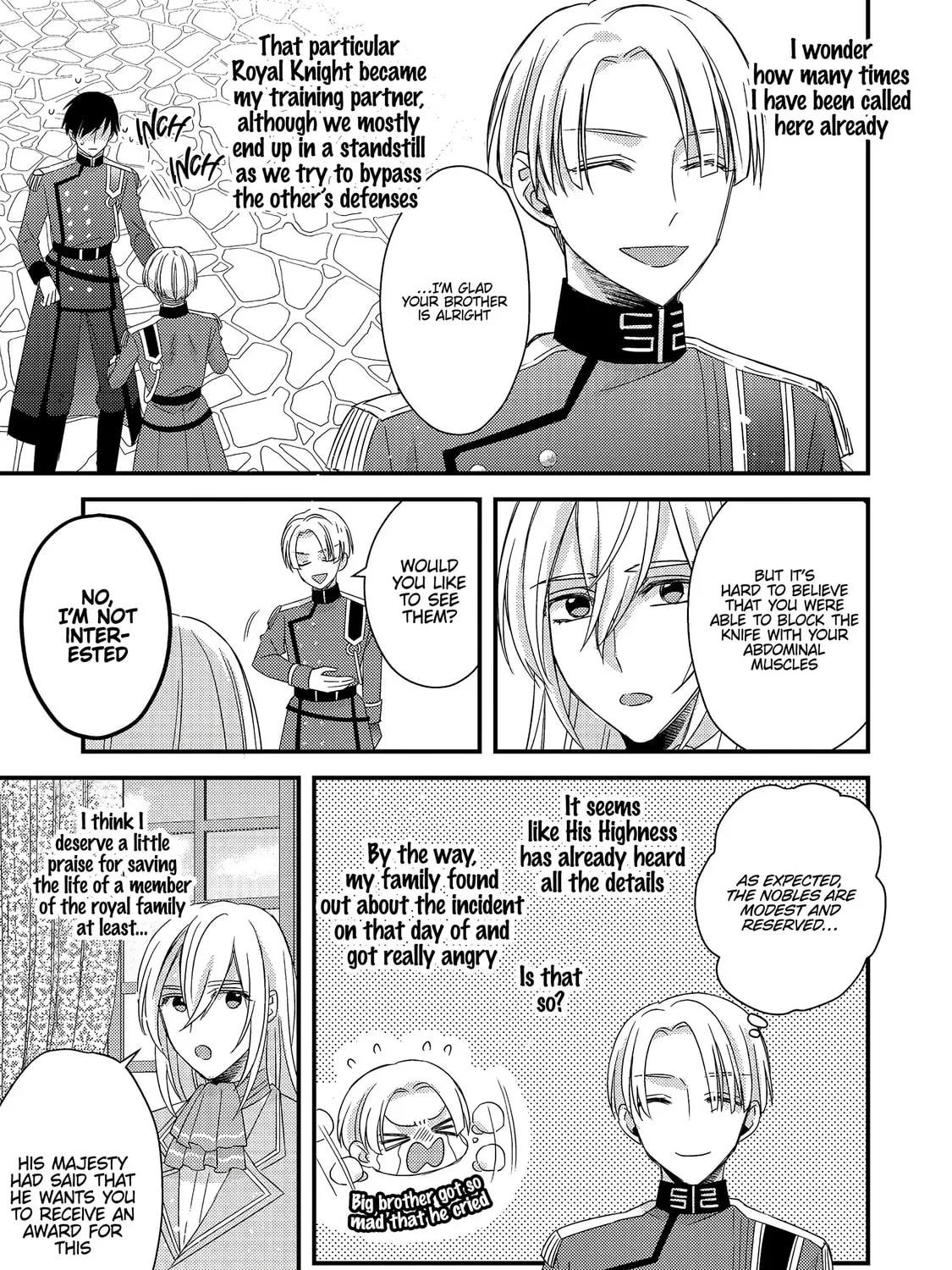 The villainess who is no better than an extra cross-dresses to be a love interest Chapter 6 page 67 - 