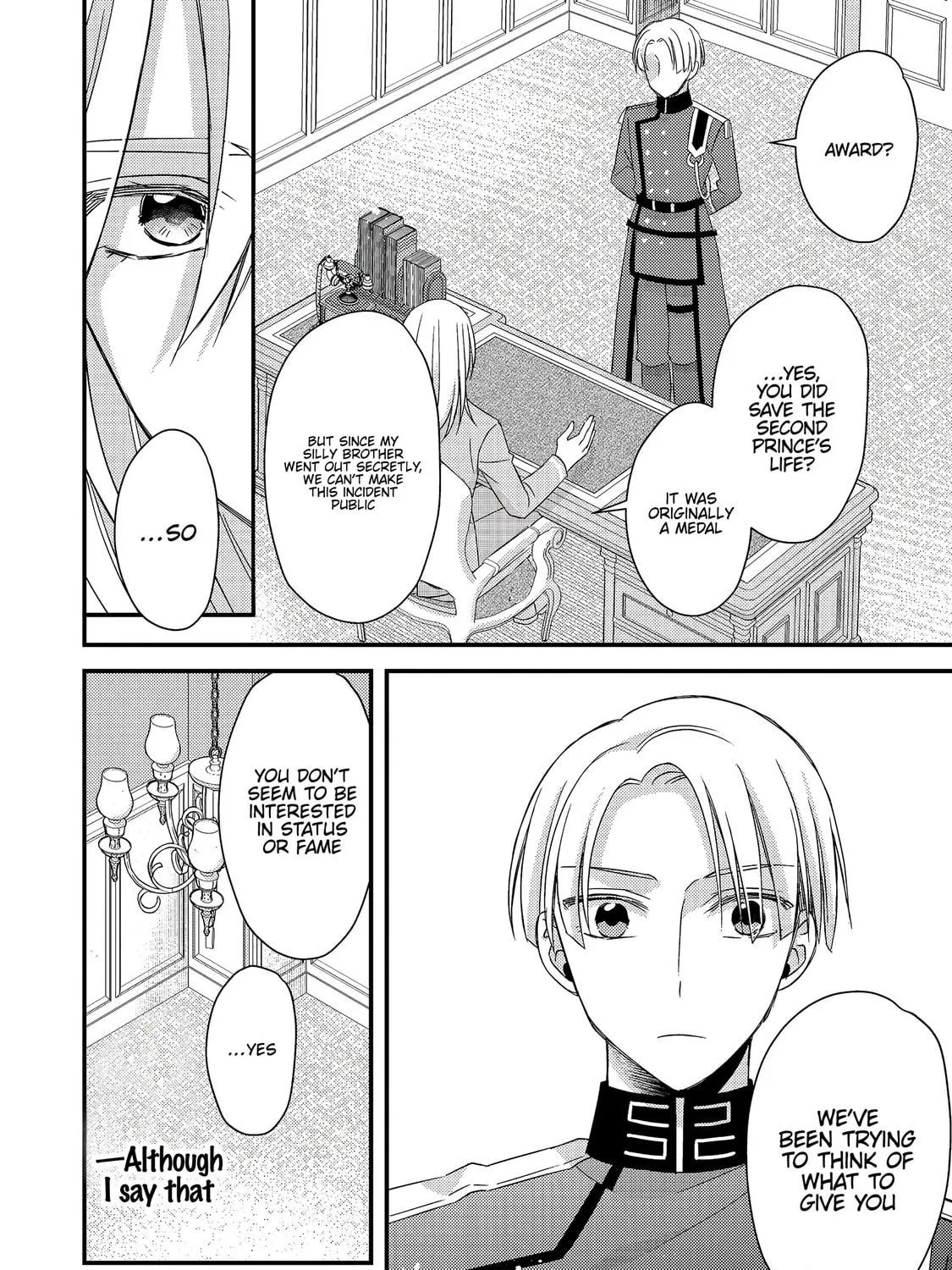 The villainess who is no better than an extra cross-dresses to be a love interest Chapter 6 page 69 - 