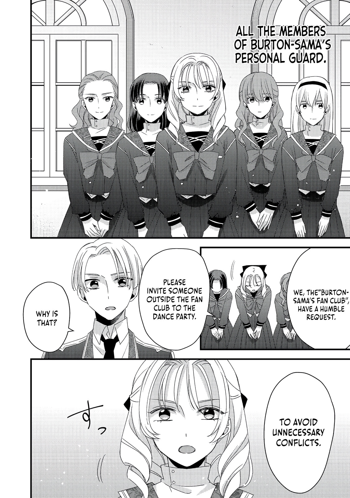 The villainess who is no better than an extra cross-dresses to be a love interest Chapter 7.1 page 11 - 
