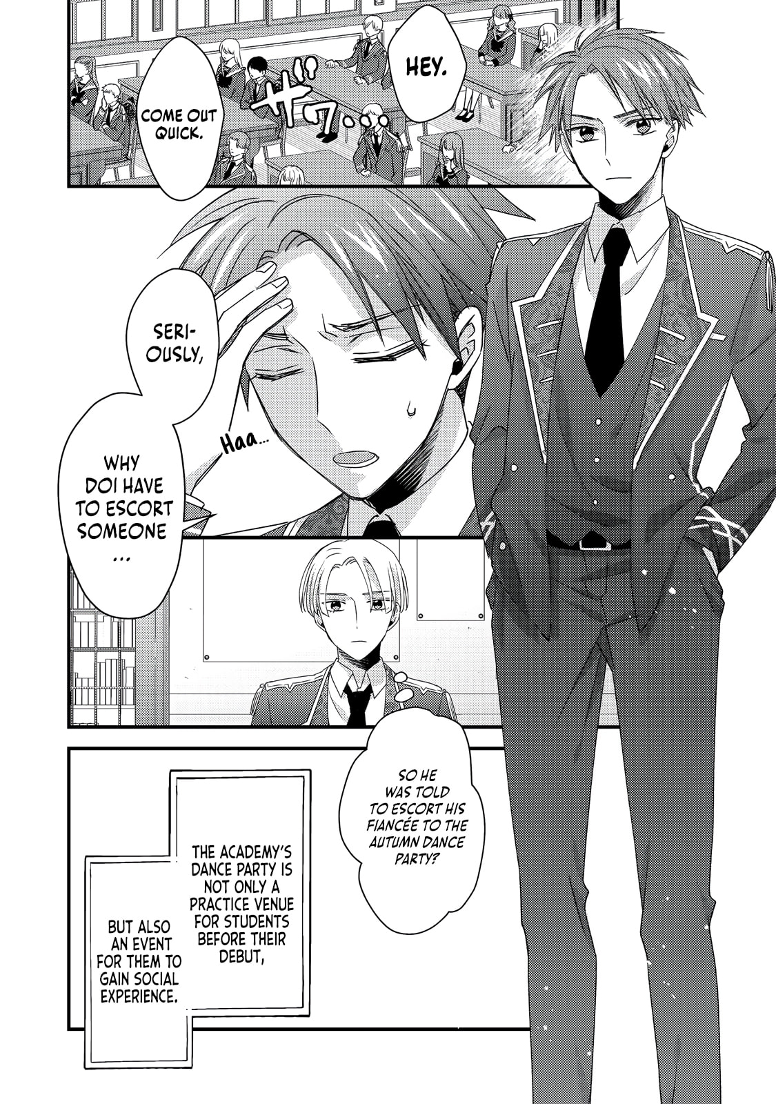 The villainess who is no better than an extra cross-dresses to be a love interest Chapter 7.1 page 3 - 