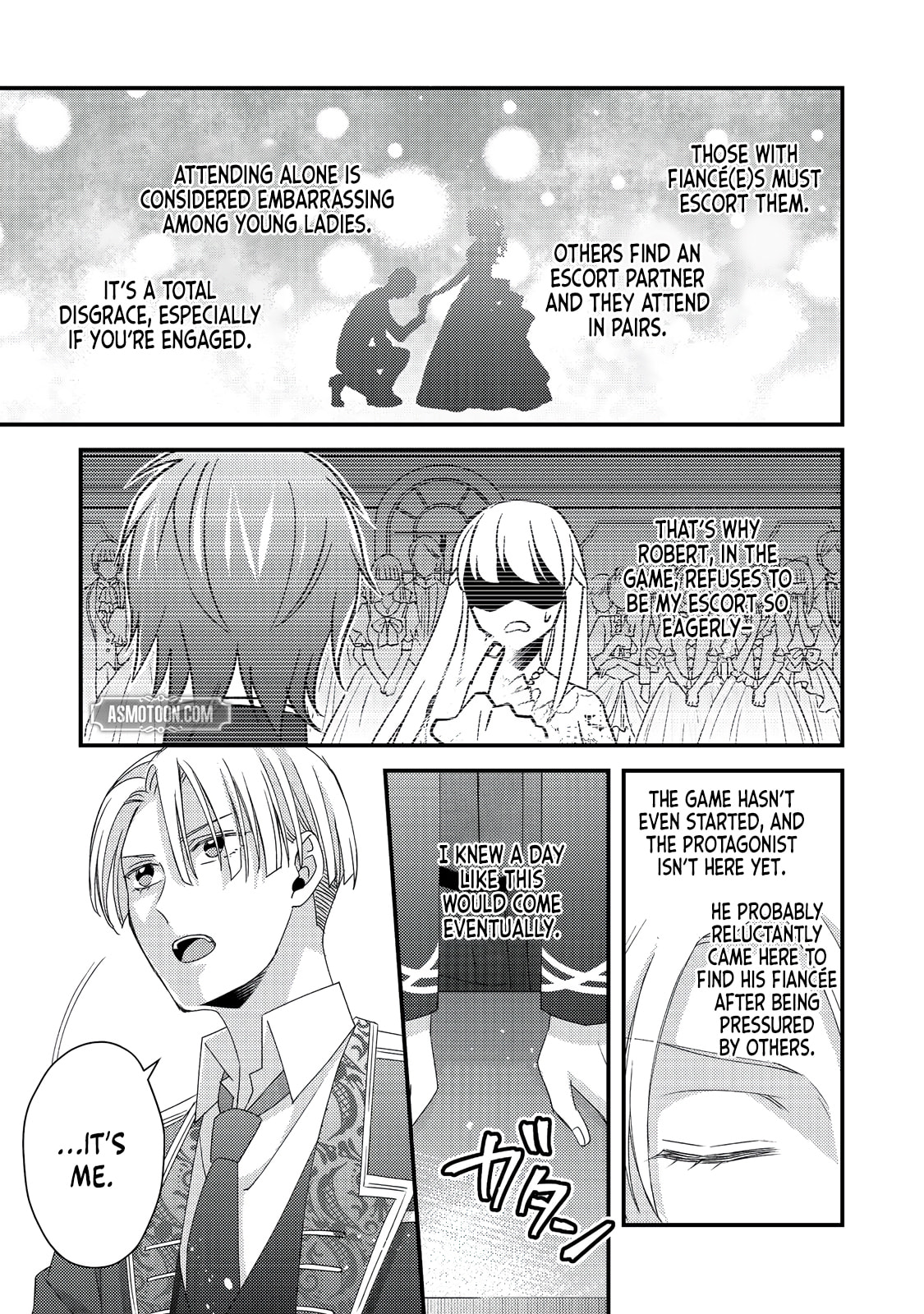 The villainess who is no better than an extra cross-dresses to be a love interest Chapter 7.1 page 4 - 