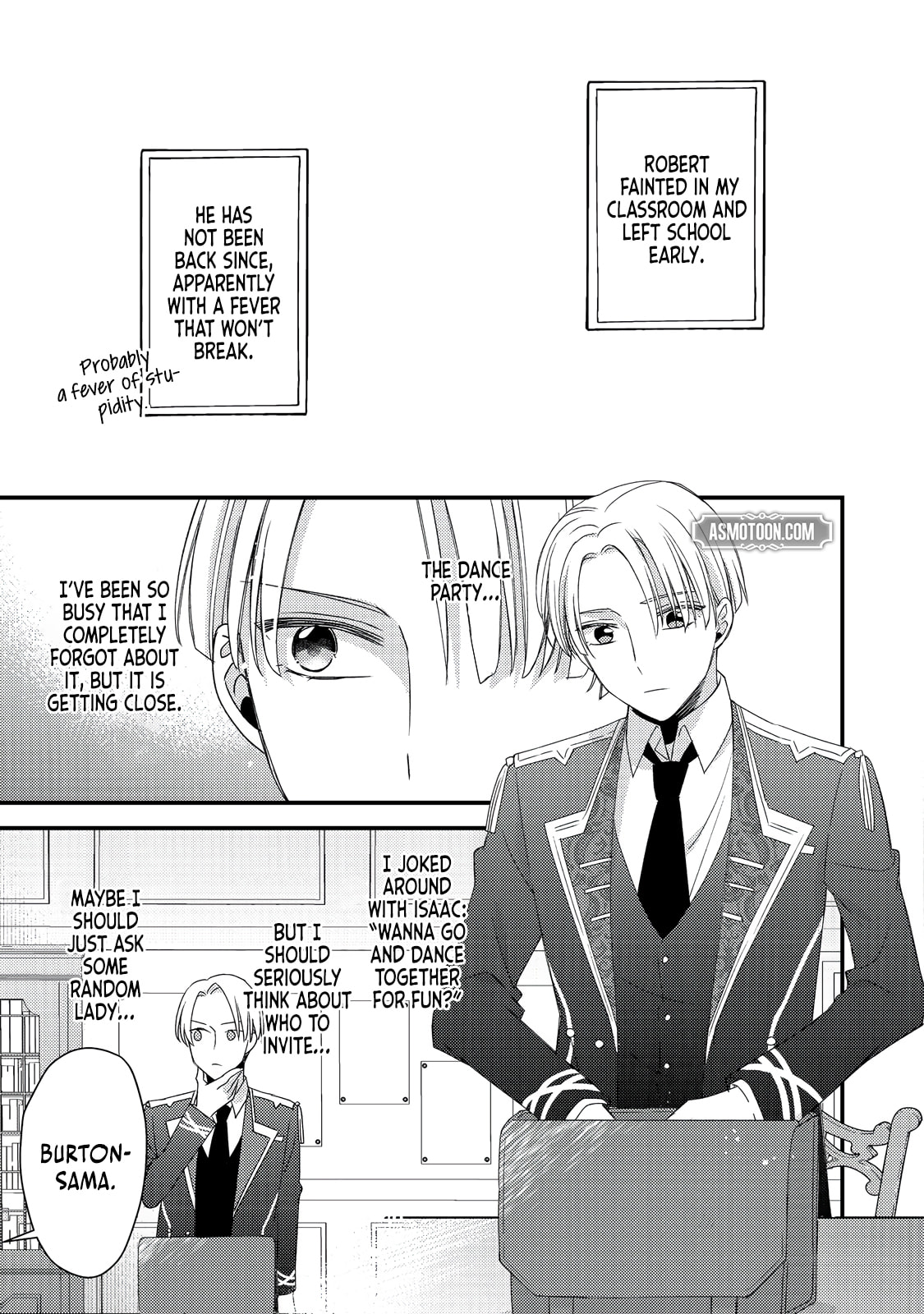 The villainess who is no better than an extra cross-dresses to be a love interest Chapter 7.1 page 10 - 