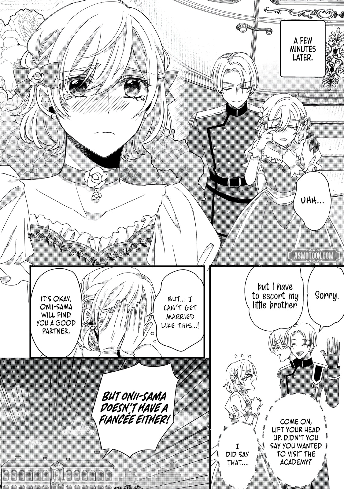 The villainess who is no better than an extra cross-dresses to be a love interest Chapter 7.2 page 12 - 
