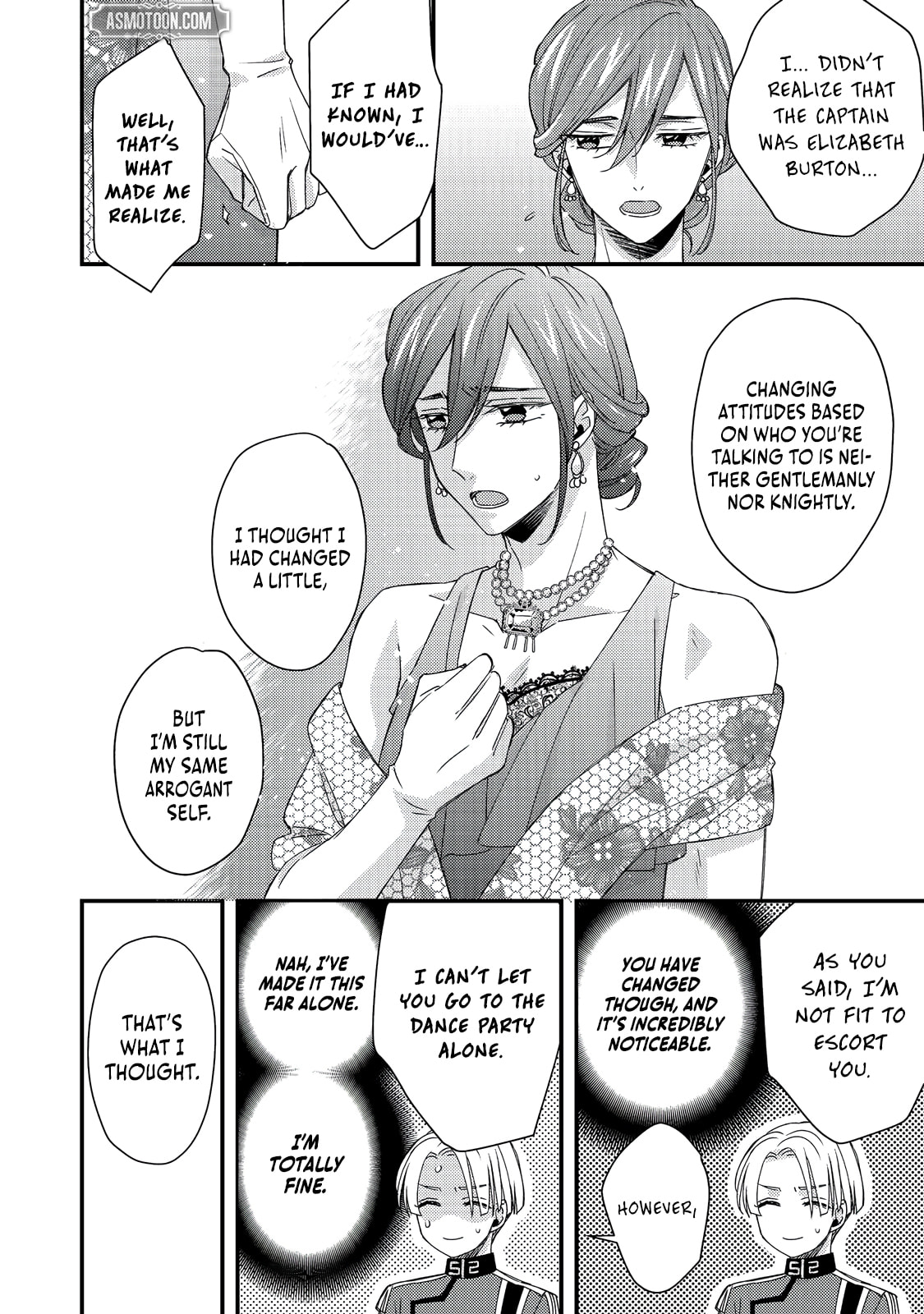 The villainess who is no better than an extra cross-dresses to be a love interest Chapter 7.2 page 4 - 