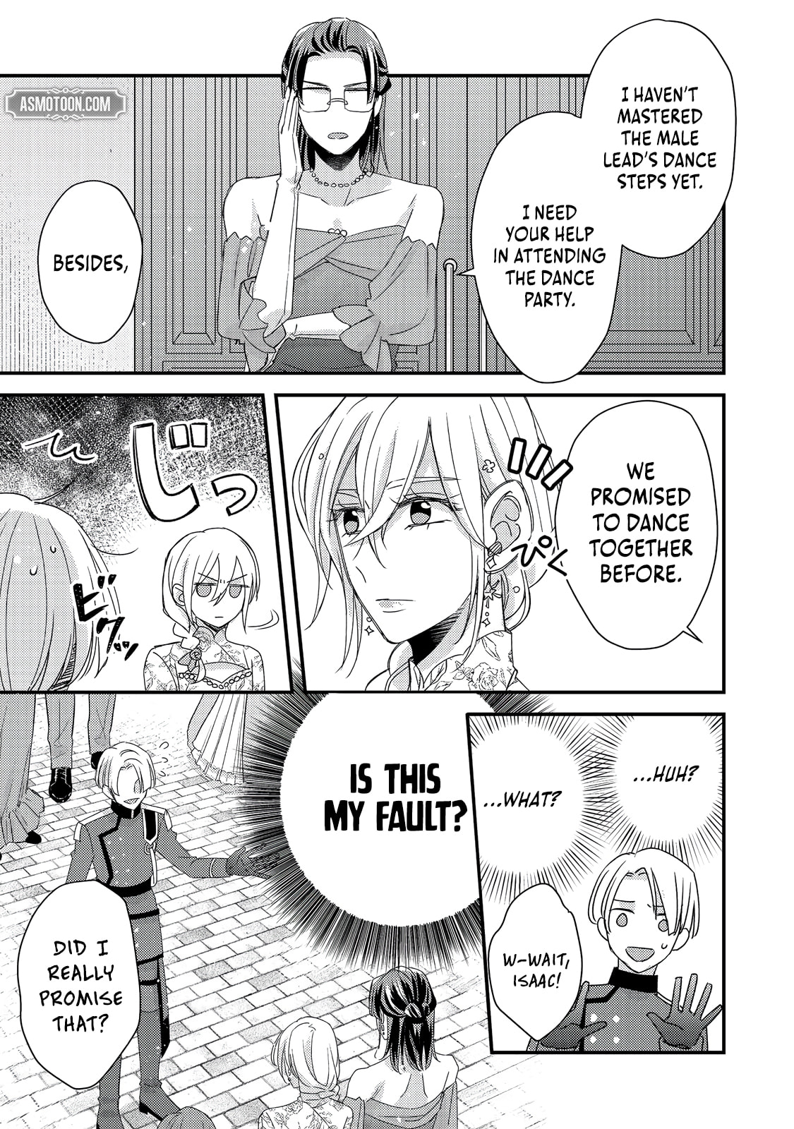 The villainess who is no better than an extra cross-dresses to be a love interest Chapter 7.2 page 7 - 