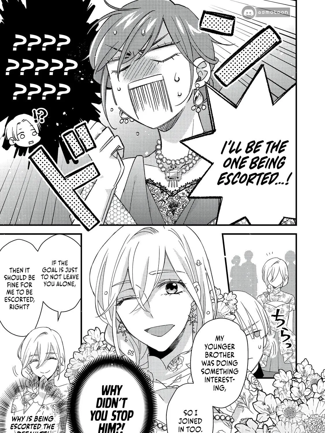 The villainess who is no better than an extra cross-dresses to be a love interest Chapter 7 page 34 - 