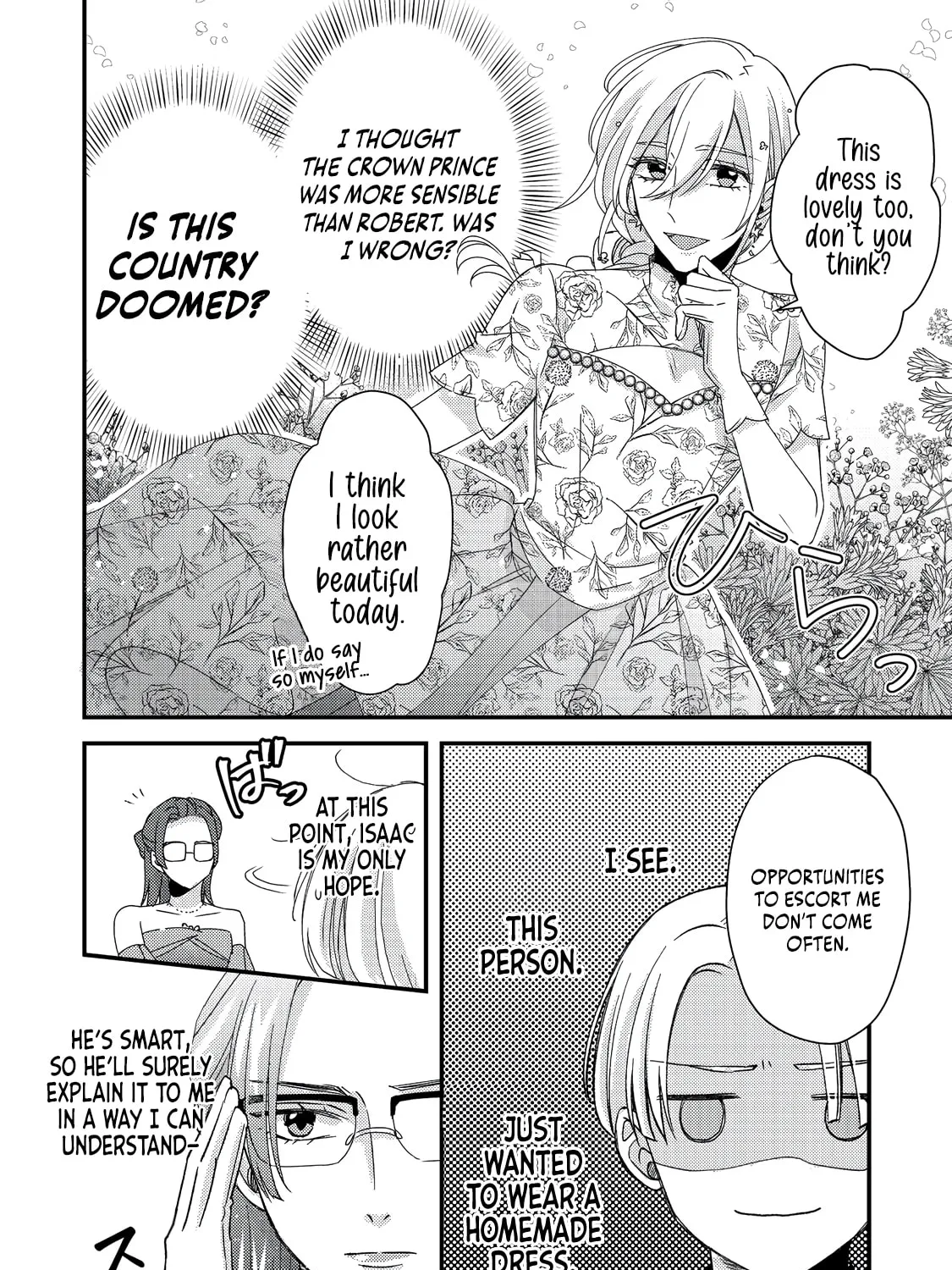 The villainess who is no better than an extra cross-dresses to be a love interest Chapter 7 page 36 - 