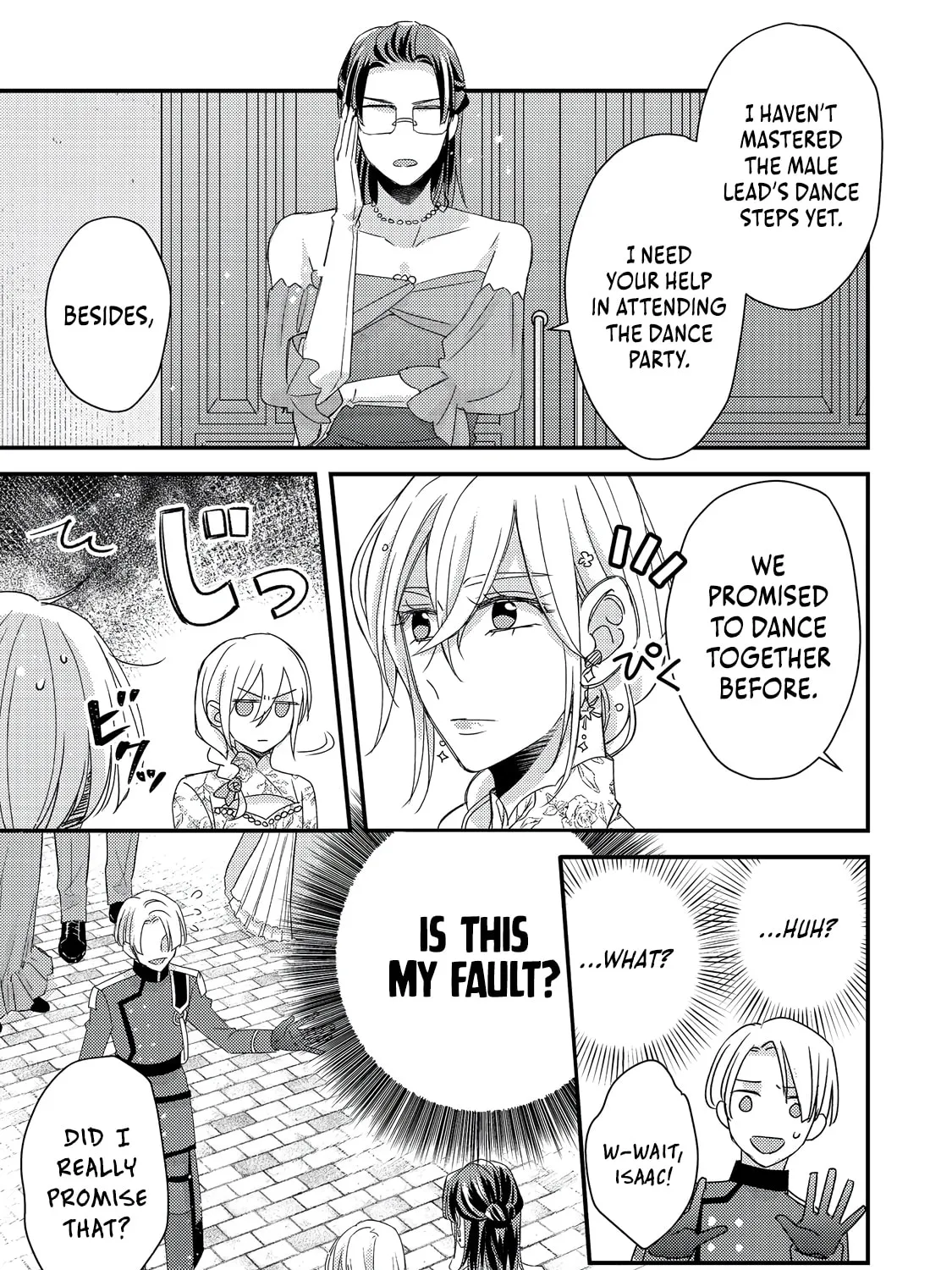 The villainess who is no better than an extra cross-dresses to be a love interest Chapter 7 page 38 - 