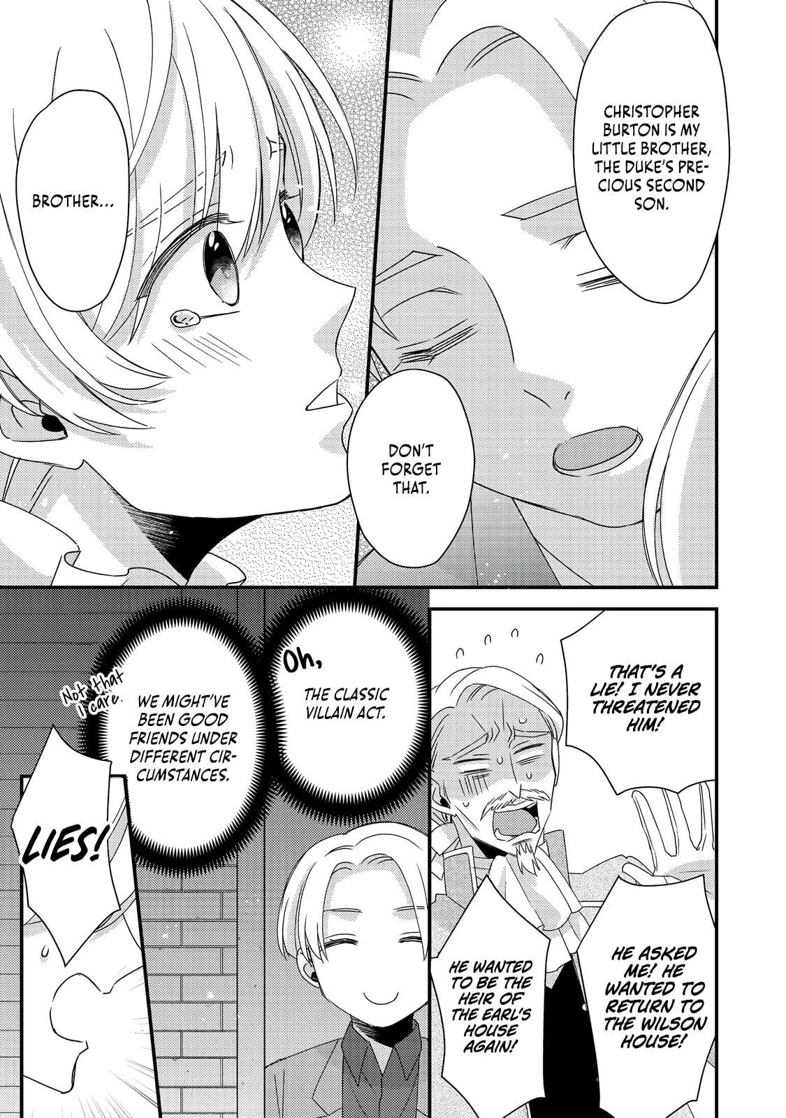 The villainess who is no better than an extra cross-dresses to be a love interest Chapter 8.2 page 13 - 