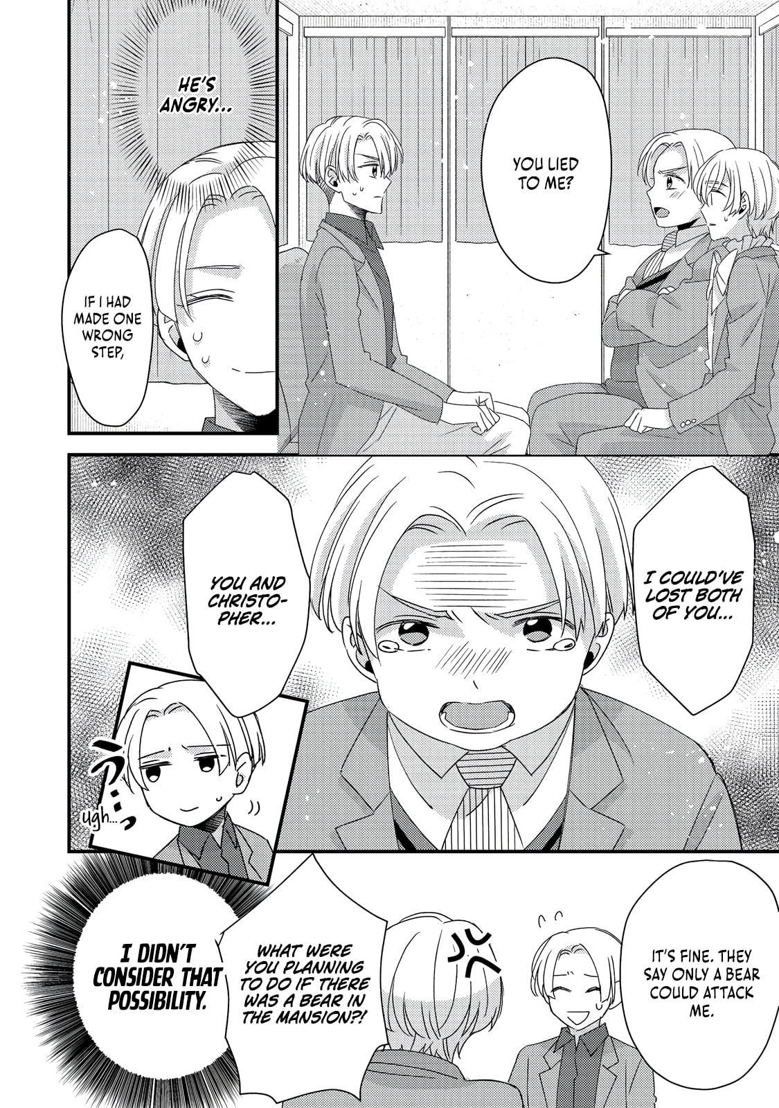 The villainess who is no better than an extra cross-dresses to be a love interest Chapter 8.2 page 18 - 