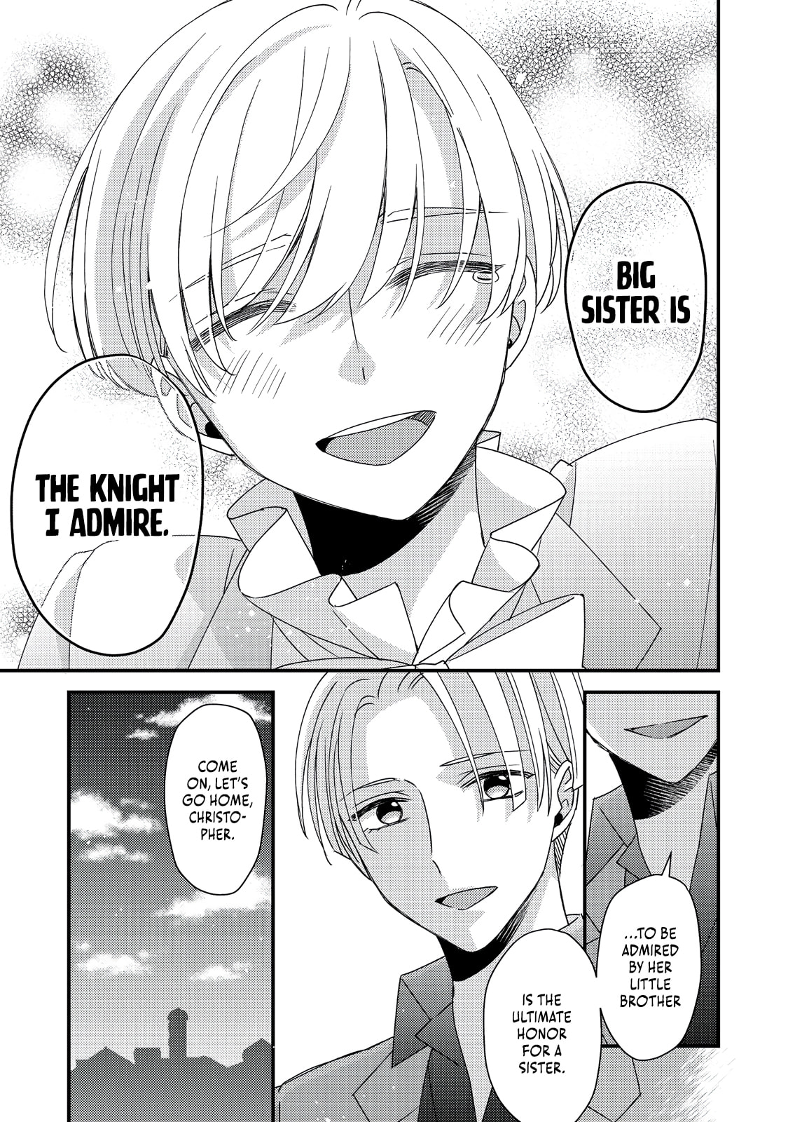 The villainess who is no better than an extra cross-dresses to be a love interest Chapter 8.2 page 5 - 