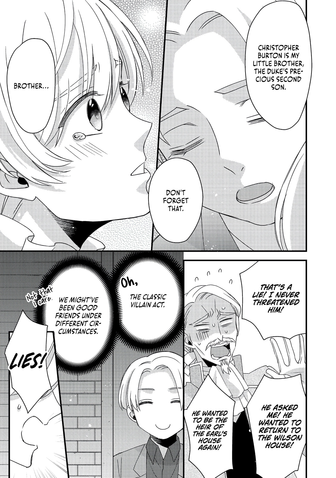The villainess who is no better than an extra cross-dresses to be a love interest Chapter 8 page 28 - 