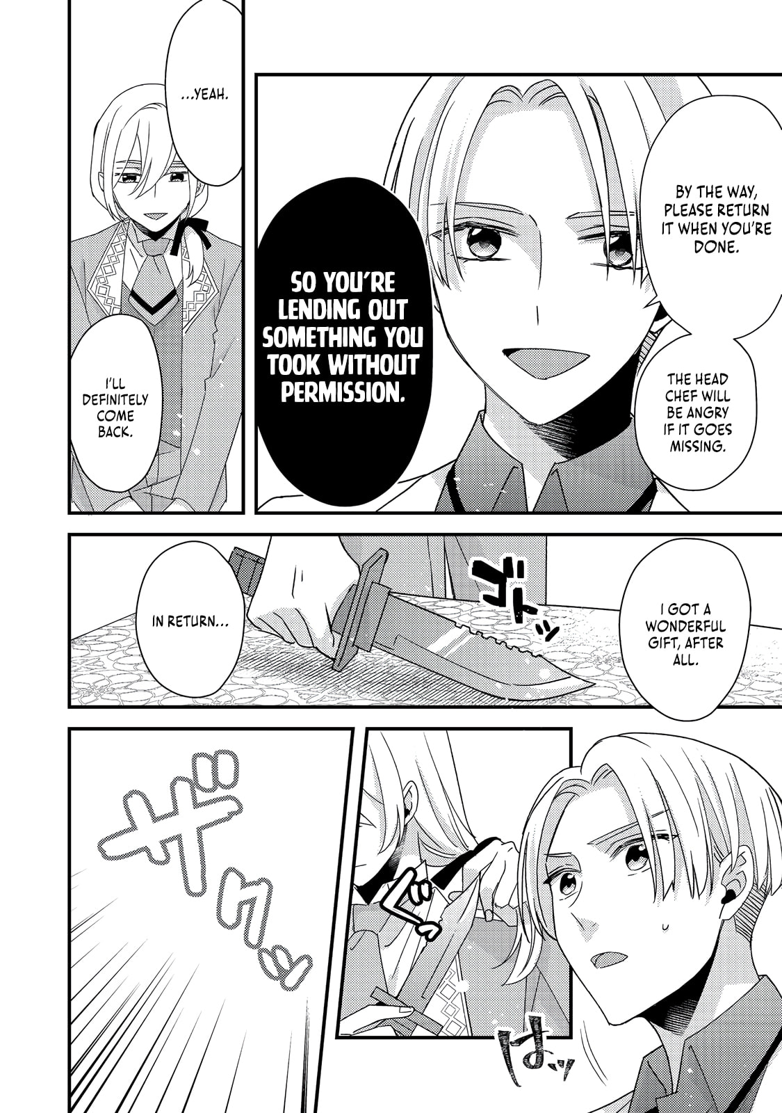 The villainess who is no better than an extra cross-dresses to be a love interest Chapter 9.1 page 13 - 