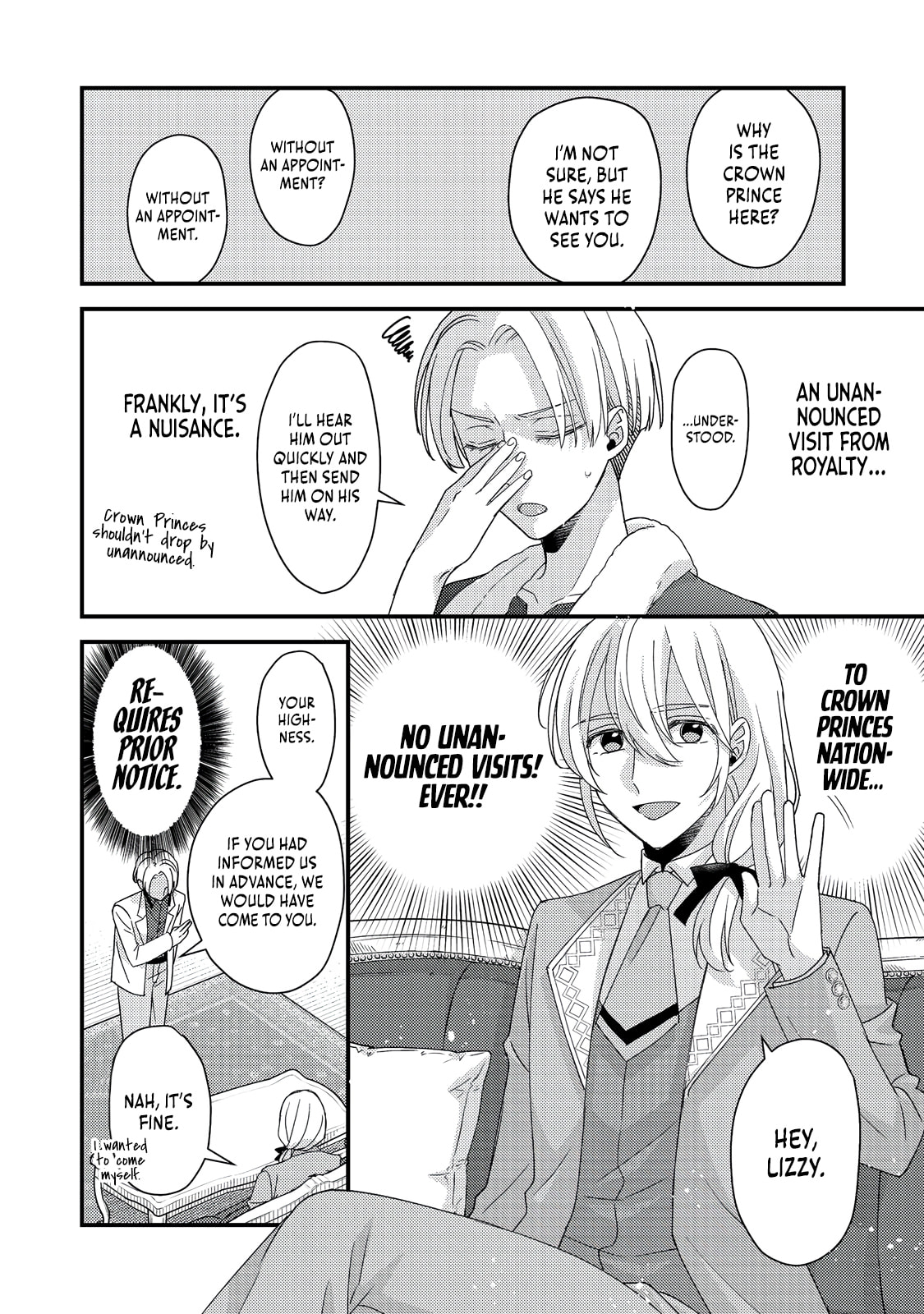 The villainess who is no better than an extra cross-dresses to be a love interest Chapter 9.1 page 3 - 