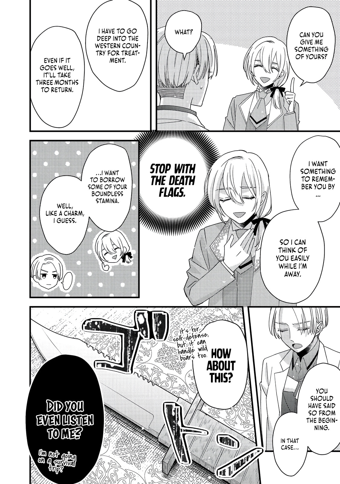 The villainess who is no better than an extra cross-dresses to be a love interest Chapter 9.1 page 9 - 