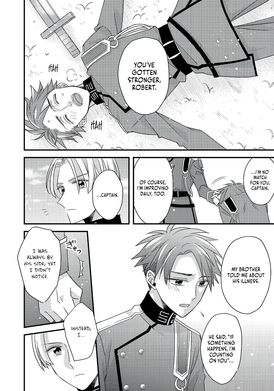 The villainess who is no better than an extra cross-dresses to be a love interest Chapter 9.2 page 14 - 