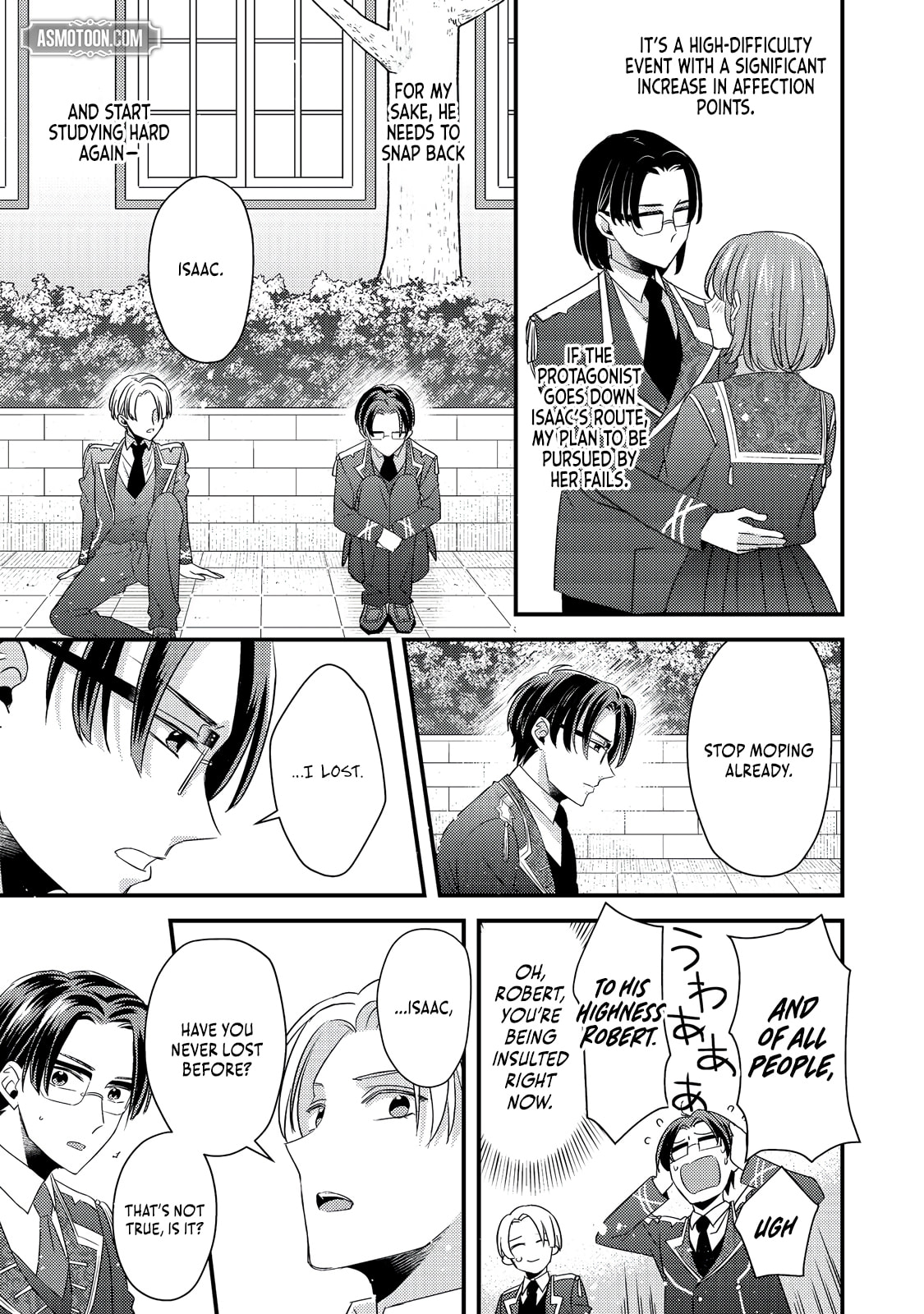 The villainess who is no better than an extra cross-dresses to be a love interest Chapter 9.2 page 5 - 