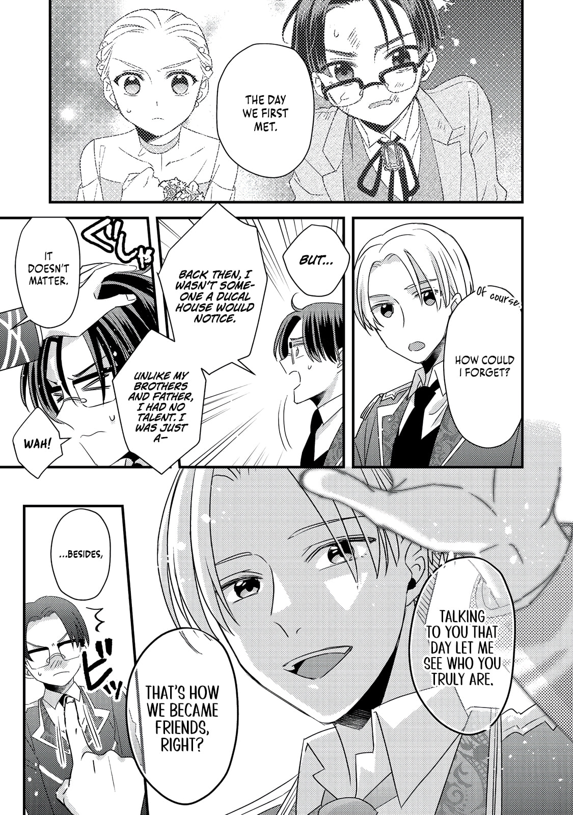 The villainess who is no better than an extra cross-dresses to be a love interest Chapter 9.2 page 7 - 