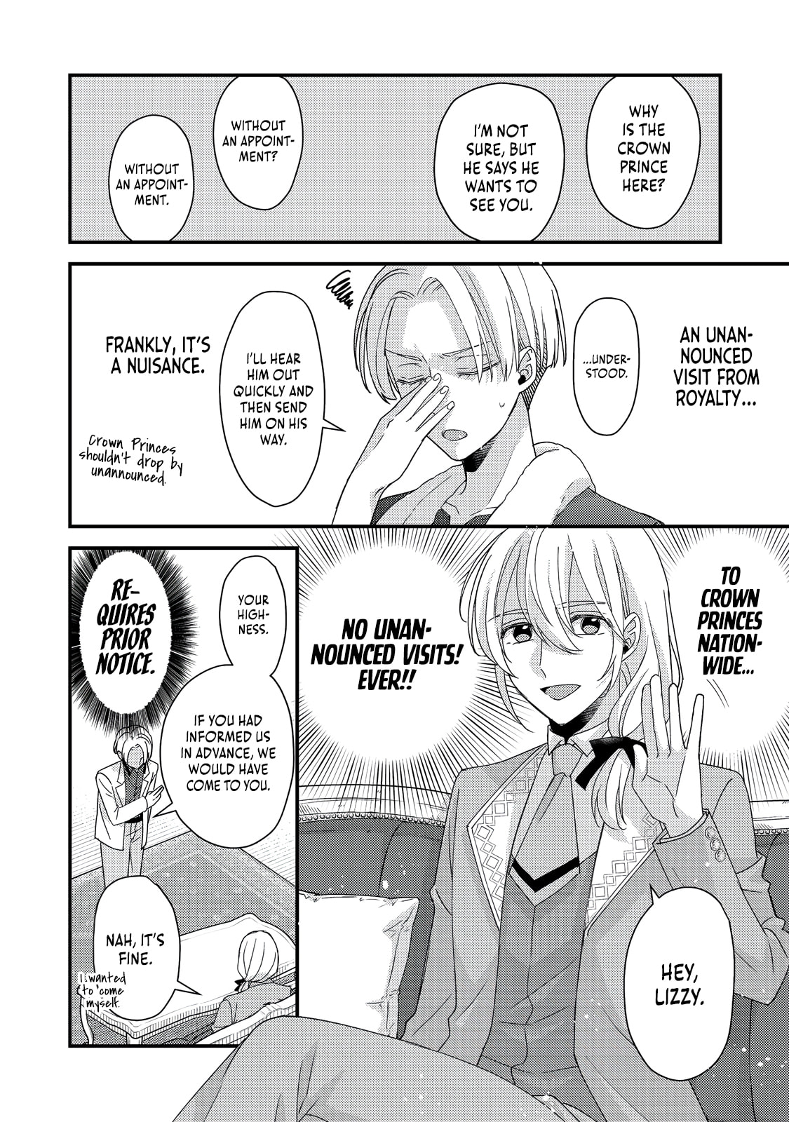 The villainess who is no better than an extra cross-dresses to be a love interest Chapter 9 page 3 - 