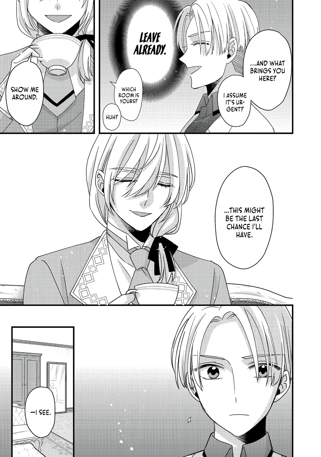 The villainess who is no better than an extra cross-dresses to be a love interest Chapter 9 page 4 - 