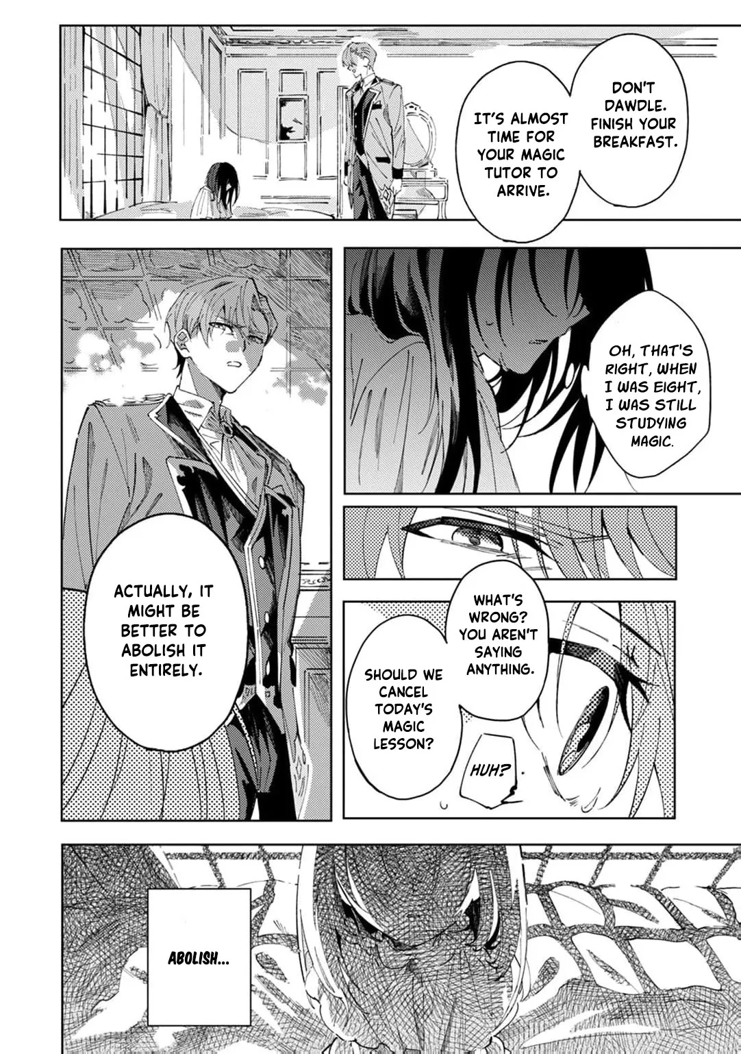 The Villainess Who Returns to Death Tries to Make Everything Happy in Her Second Life. Chapter 1 page 30 - 