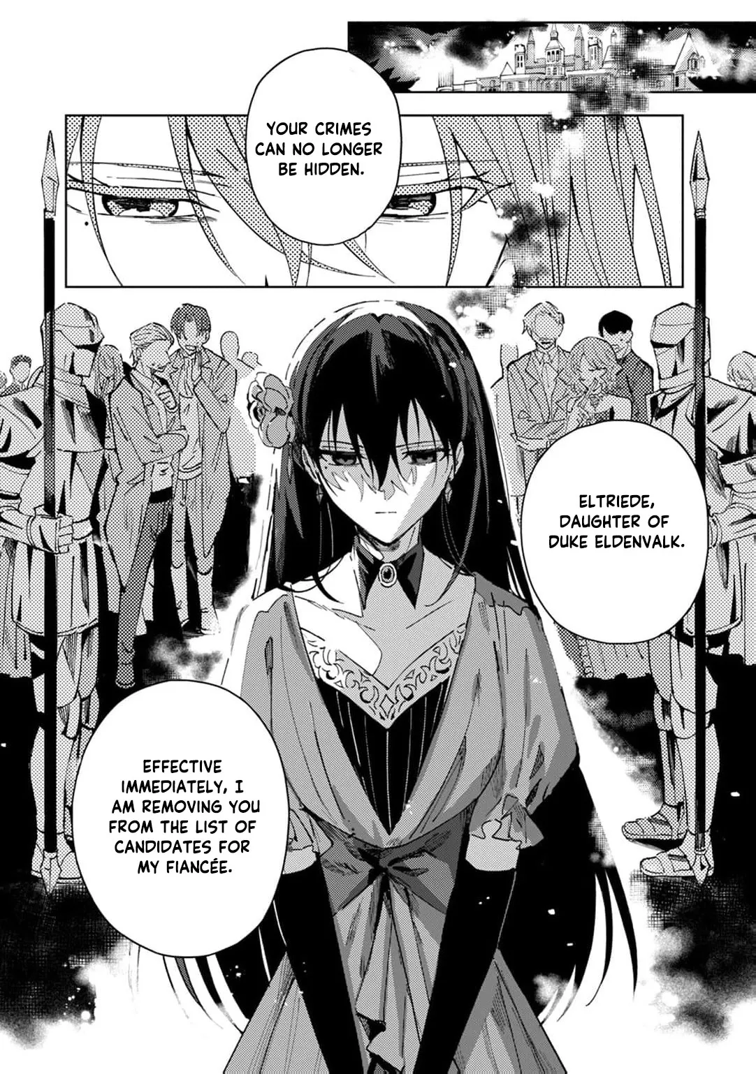 The Villainess Who Returns to Death Tries to Make Everything Happy in Her Second Life. Chapter 1 page 7 - 