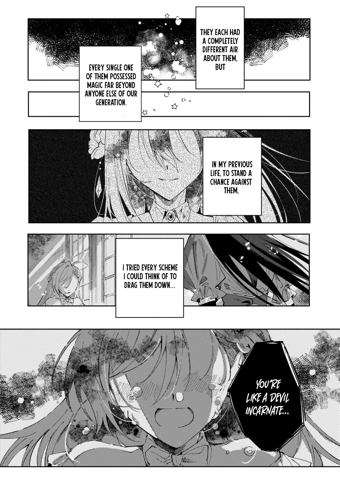 The Villainess Who Returns to Death Tries to Make Everything Happy in Her Second Life. Chapter 4.1 page 14 - 