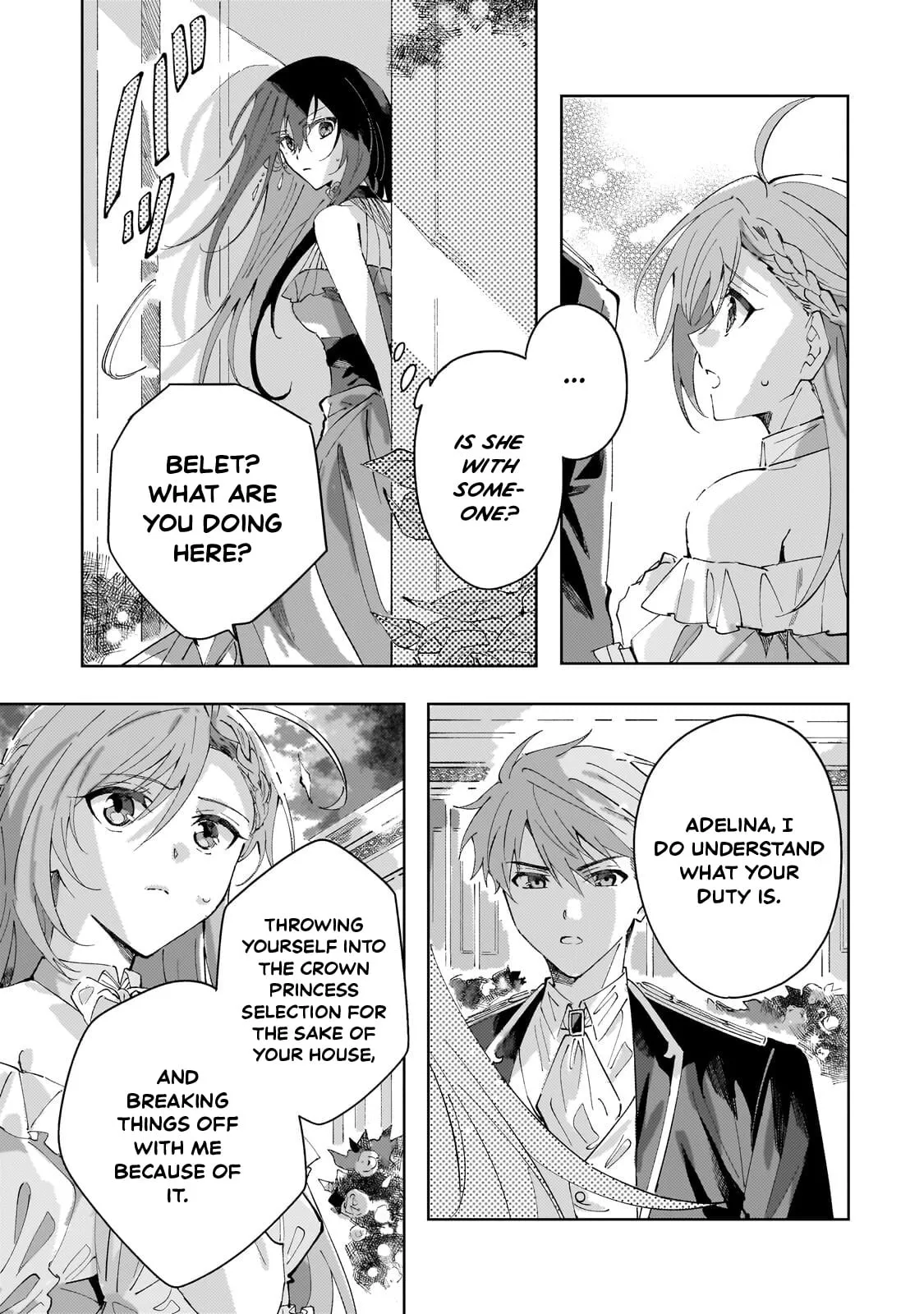 The Villainess Who Returns to Death Tries to Make Everything Happy in Her Second Life. Chapter 4.2 page 10 - 