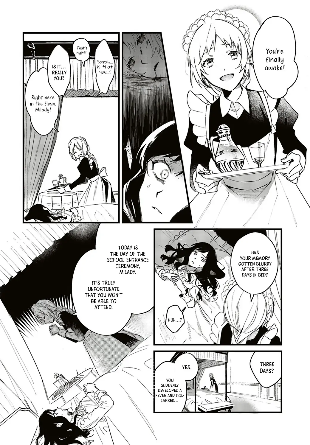 The Villainess Who Traveled Back in Time Inexplicably Lost Her Magic, So She Went into Seclusion Chapter 1 page 7 - 