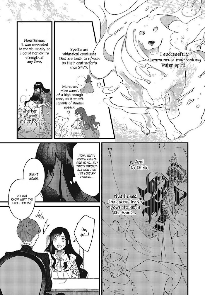 The Villainess Who Traveled Back in Time Inexplicably Lost Her Magic, So She Went into Seclusion Chapter 4 page 8 - 