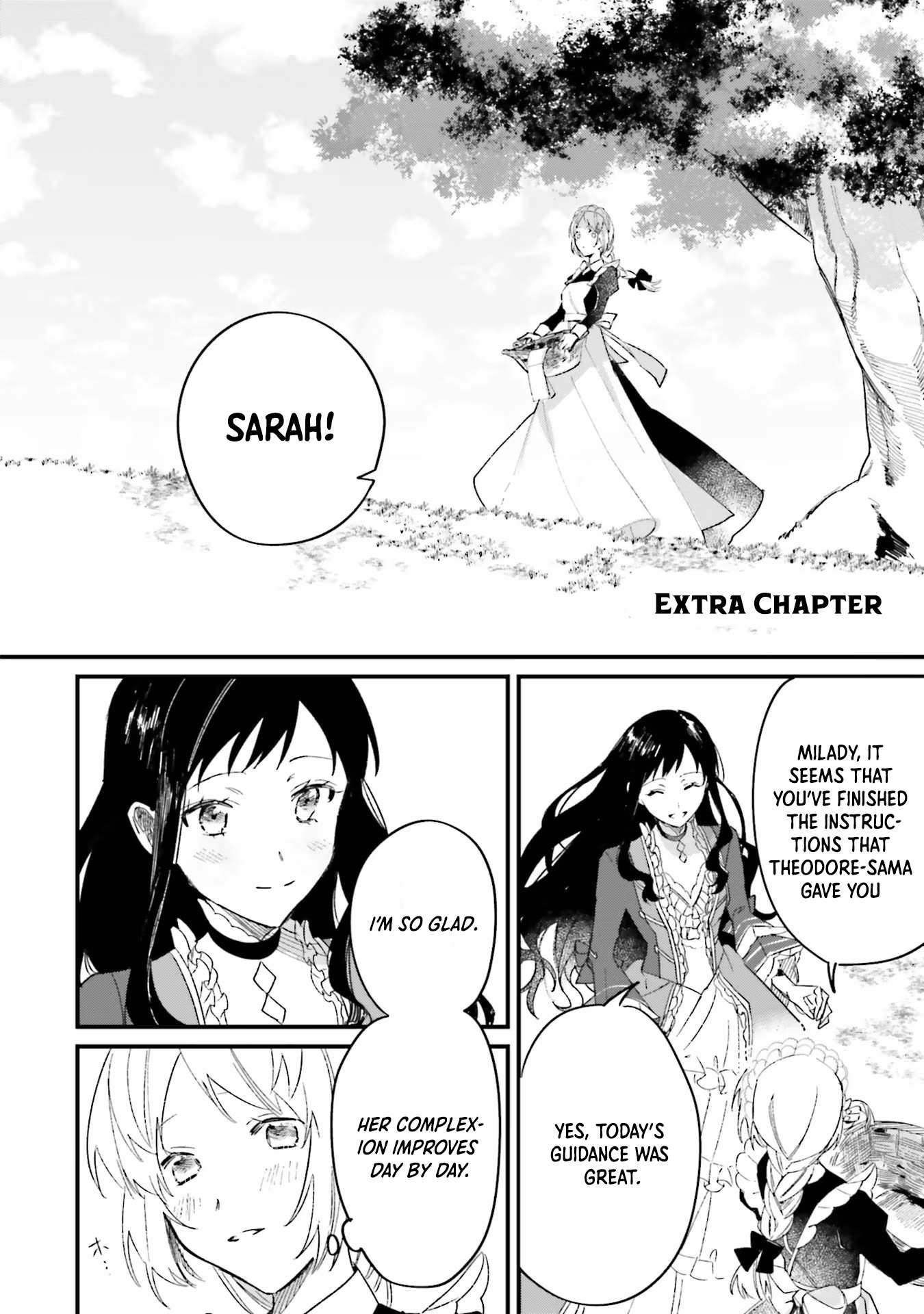 The Villainess Who Traveled Back in Time Inexplicably Lost Her Magic, So She Went into Seclusion Chapter 5.5 page 2 - 