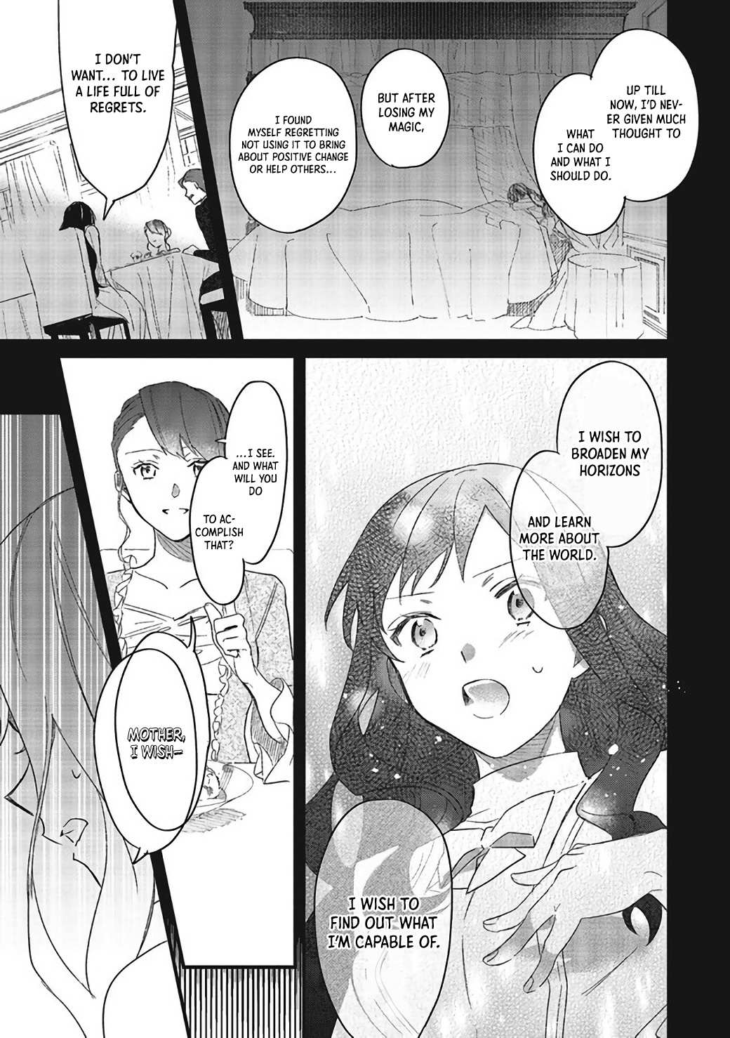 The Villainess Who Traveled Back in Time Inexplicably Lost Her Magic, So She Went into Seclusion Chapter 5 page 38 - 