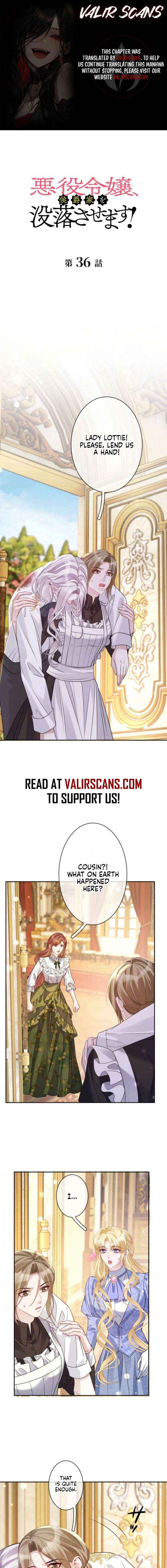 The Villainess Will Bring Down the Marquis’s House! Chapter 36 page 2 - 