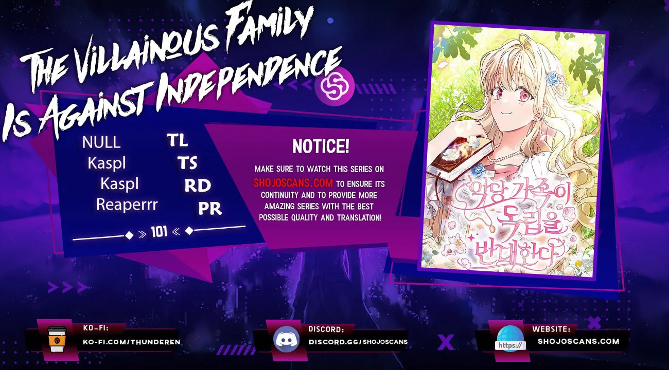 The Villainous Family Is Against Independence Chapter 42 page 1 - 