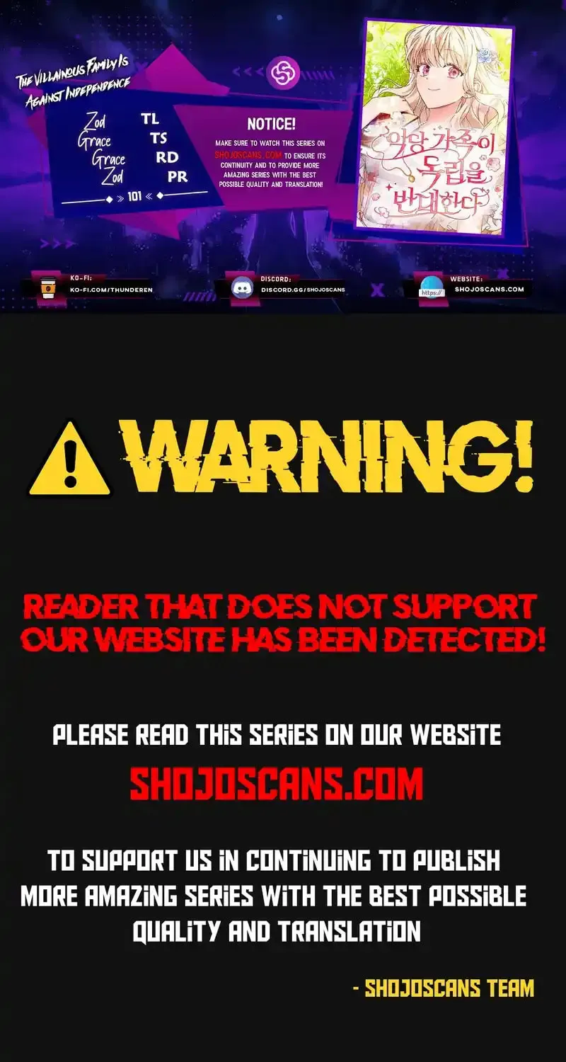 The Villainous Family Is Against Independence Chapter 47 page 1 - 