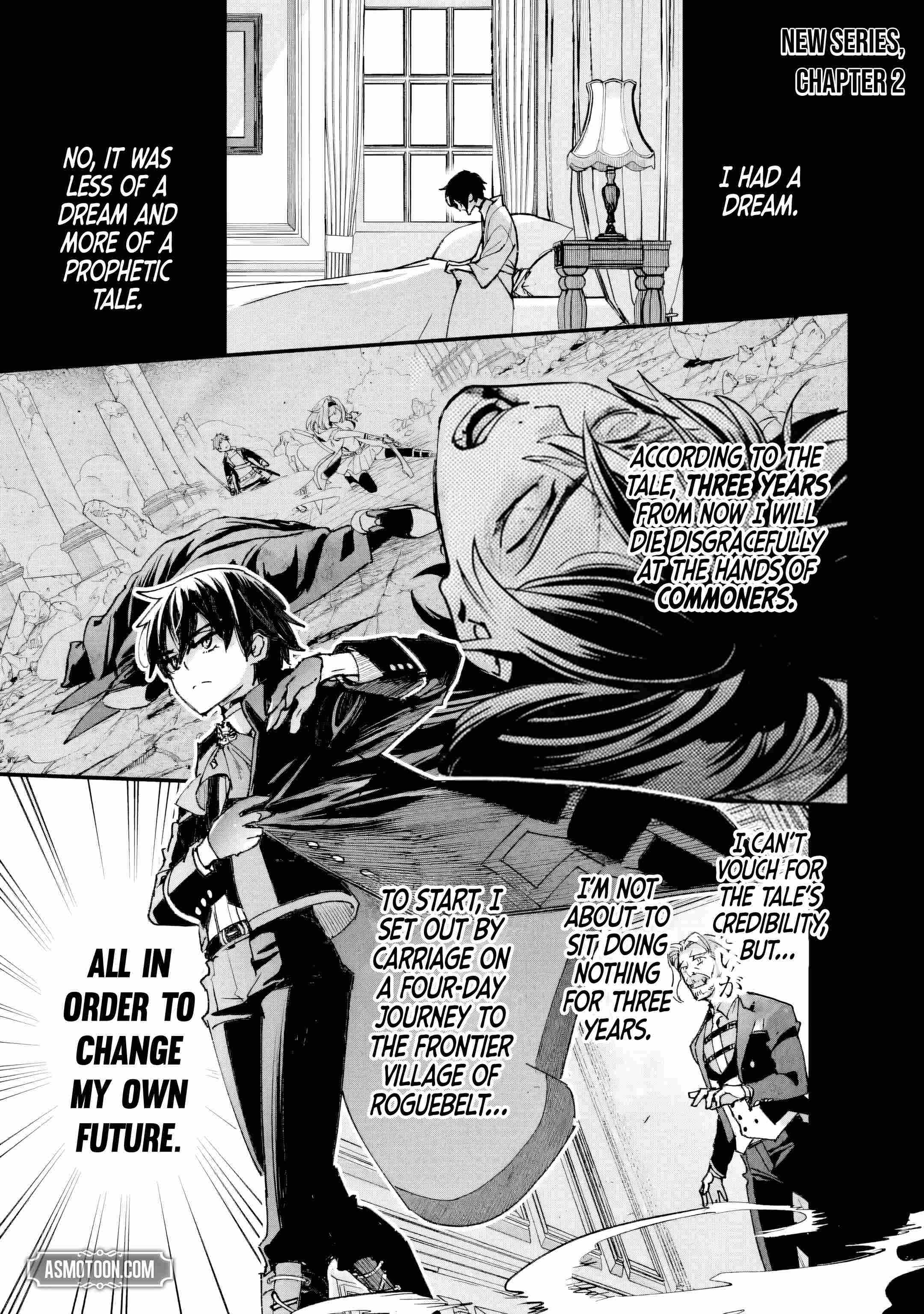 The Villainous Noble Quit Becoming One of the Four Heavenly Kings Because He Didn’t Want to Die Chapter 2.1 page 2 - 