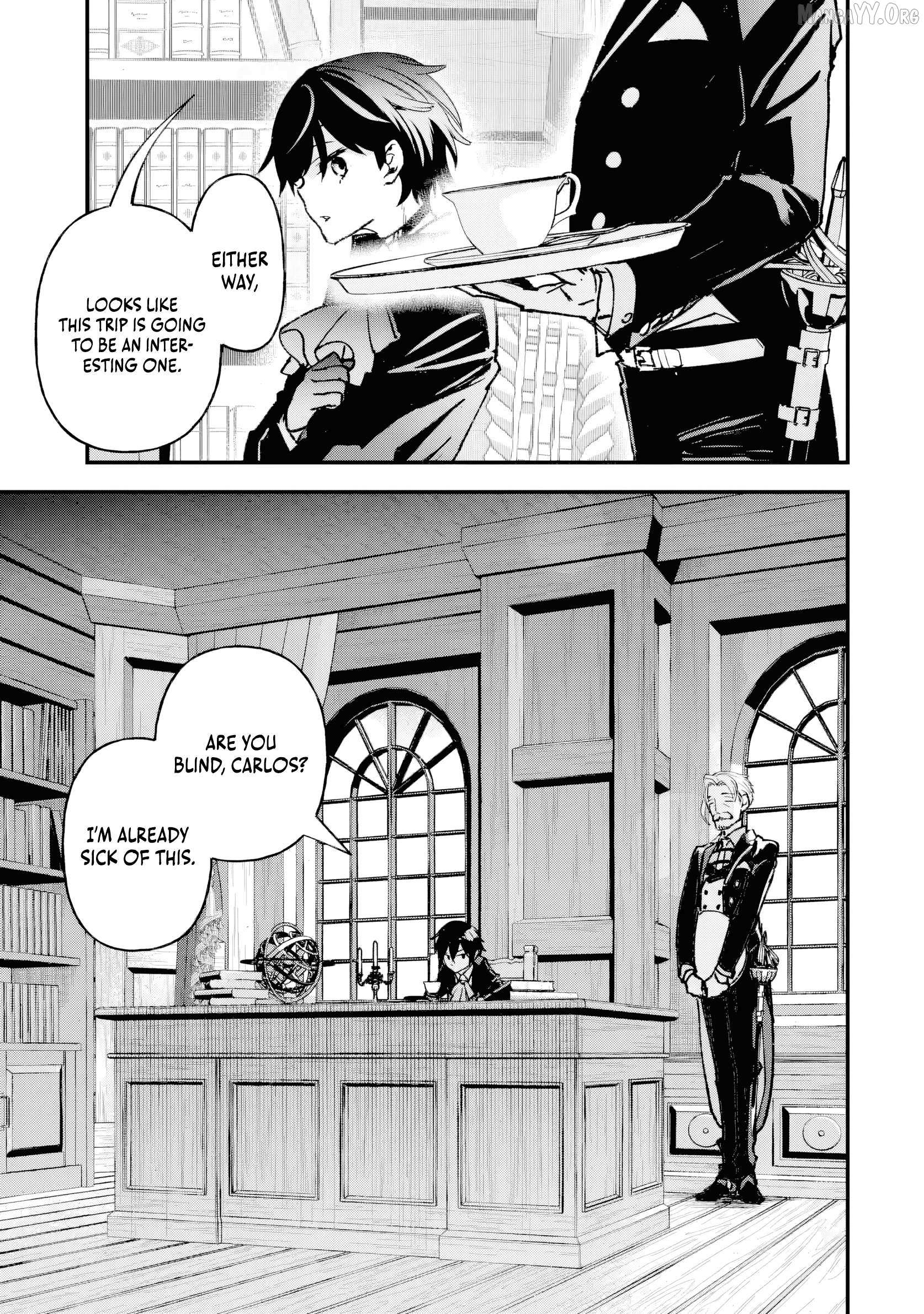 The Villainous Noble Quit Becoming One of the Four Heavenly Kings Because He Didn’t Want to Die Chapter 4.5 page 10 - 