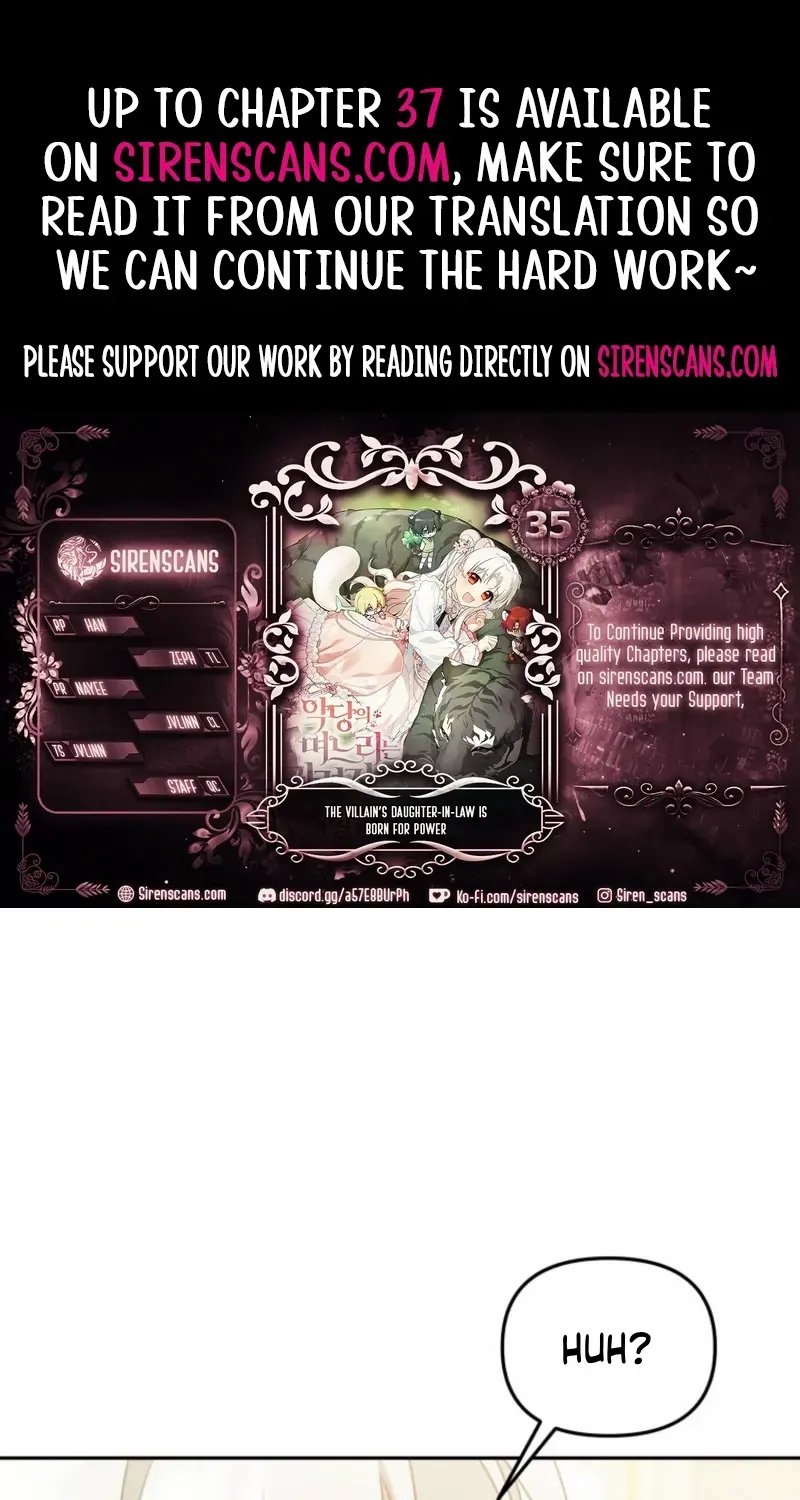 The Villain’s Daughter in law is Inherently Powerful Chapter 35 page 1 - 