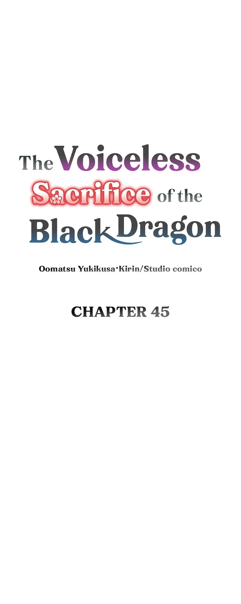 The Voiceless Sacrifice of the Black Dragon Chapter 45 page 9 - 