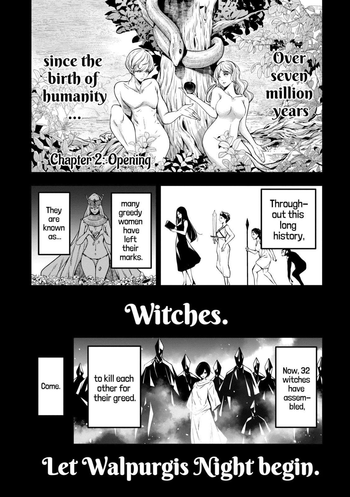 The War of Greedy Witches Chapter 2.1 page 1 - 