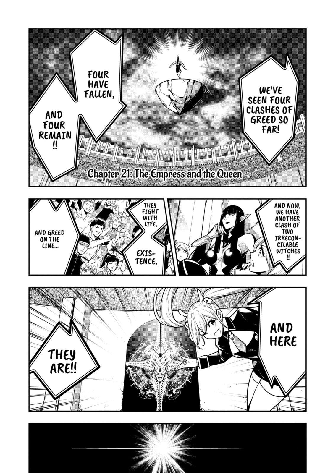 The War of Greedy Witches Chapter 21.1 page 1 - 