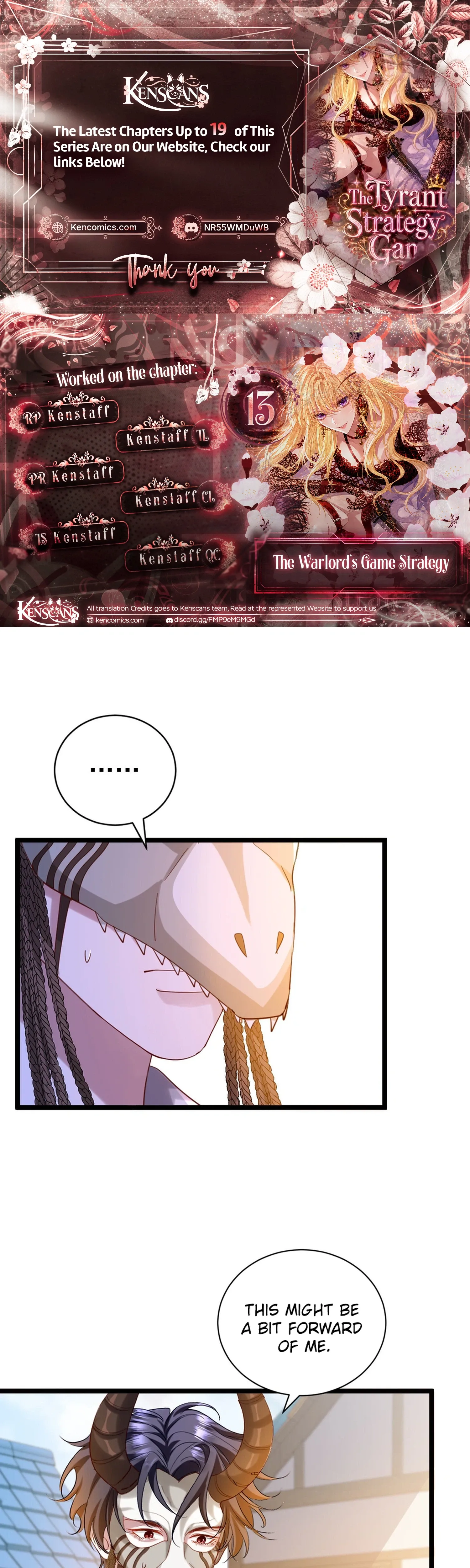 The Warlord’s Game Strategy Chapter 13 page 1 - 