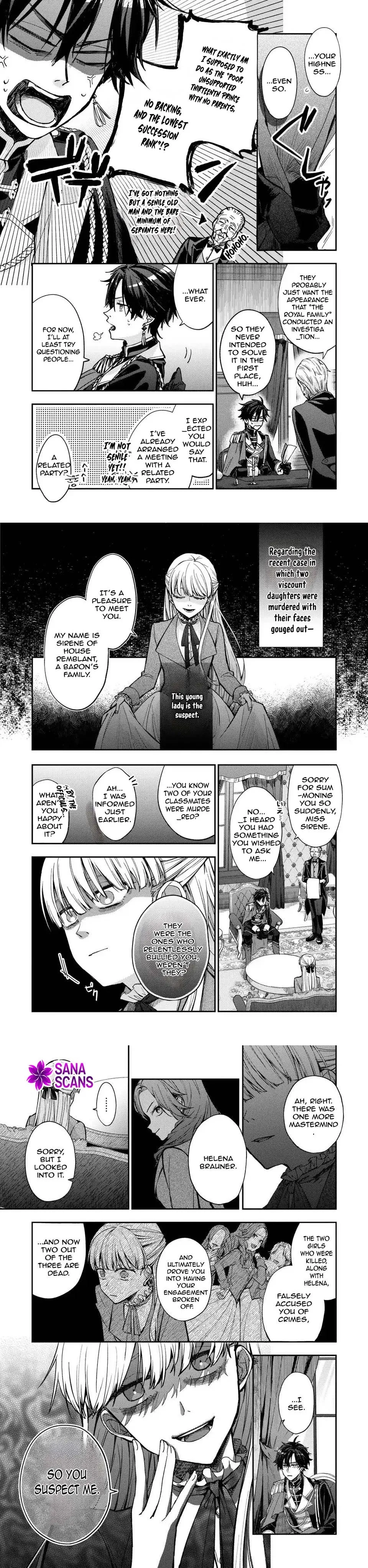 The Way of Giselle Odette — The Calamitous Lady and the Thirteenth Prince Chapter 1 page 5 - 